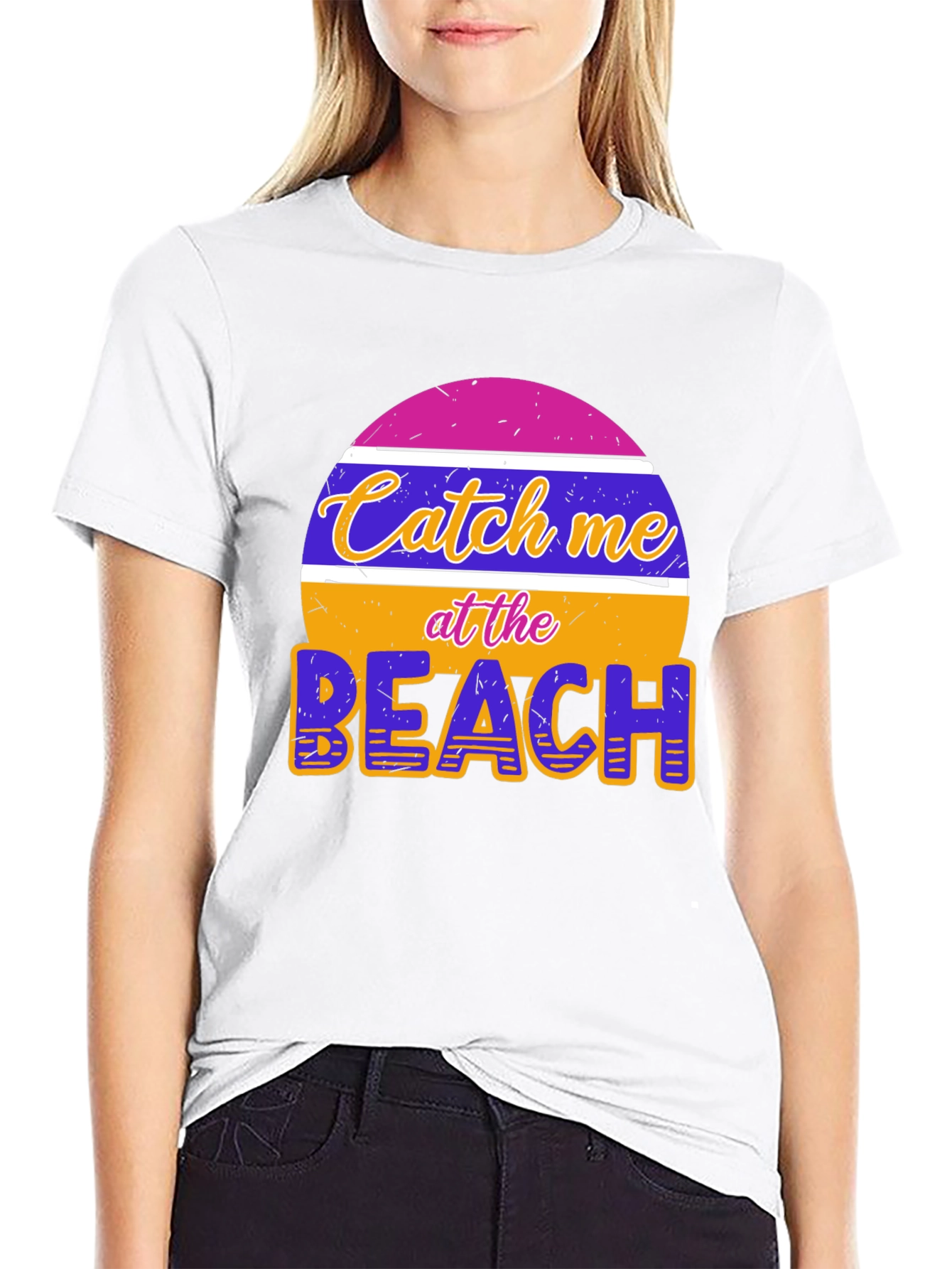 Catch Me At The Beach Graphic Tee