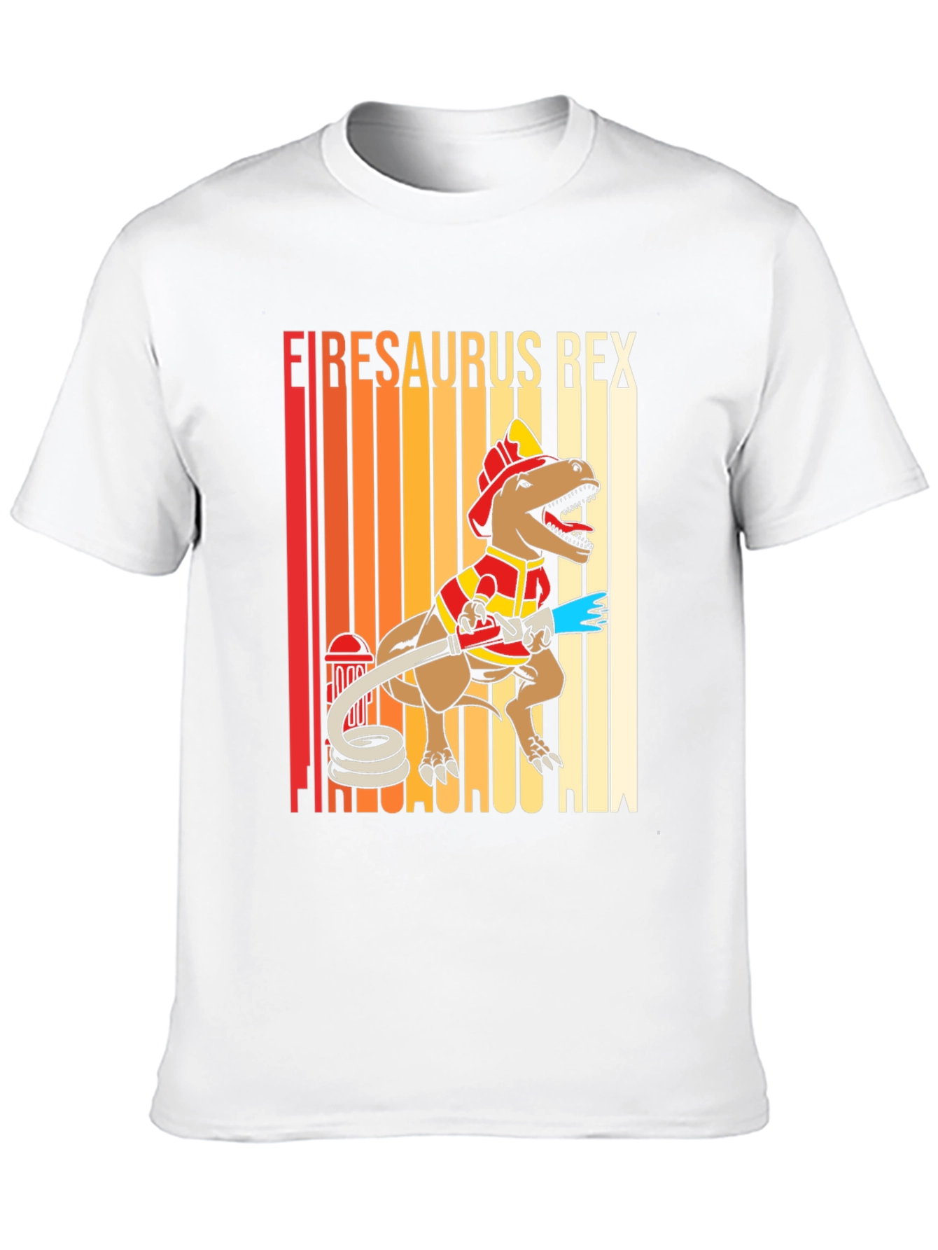 Firesaurus Rex Firefighter T-Shirt