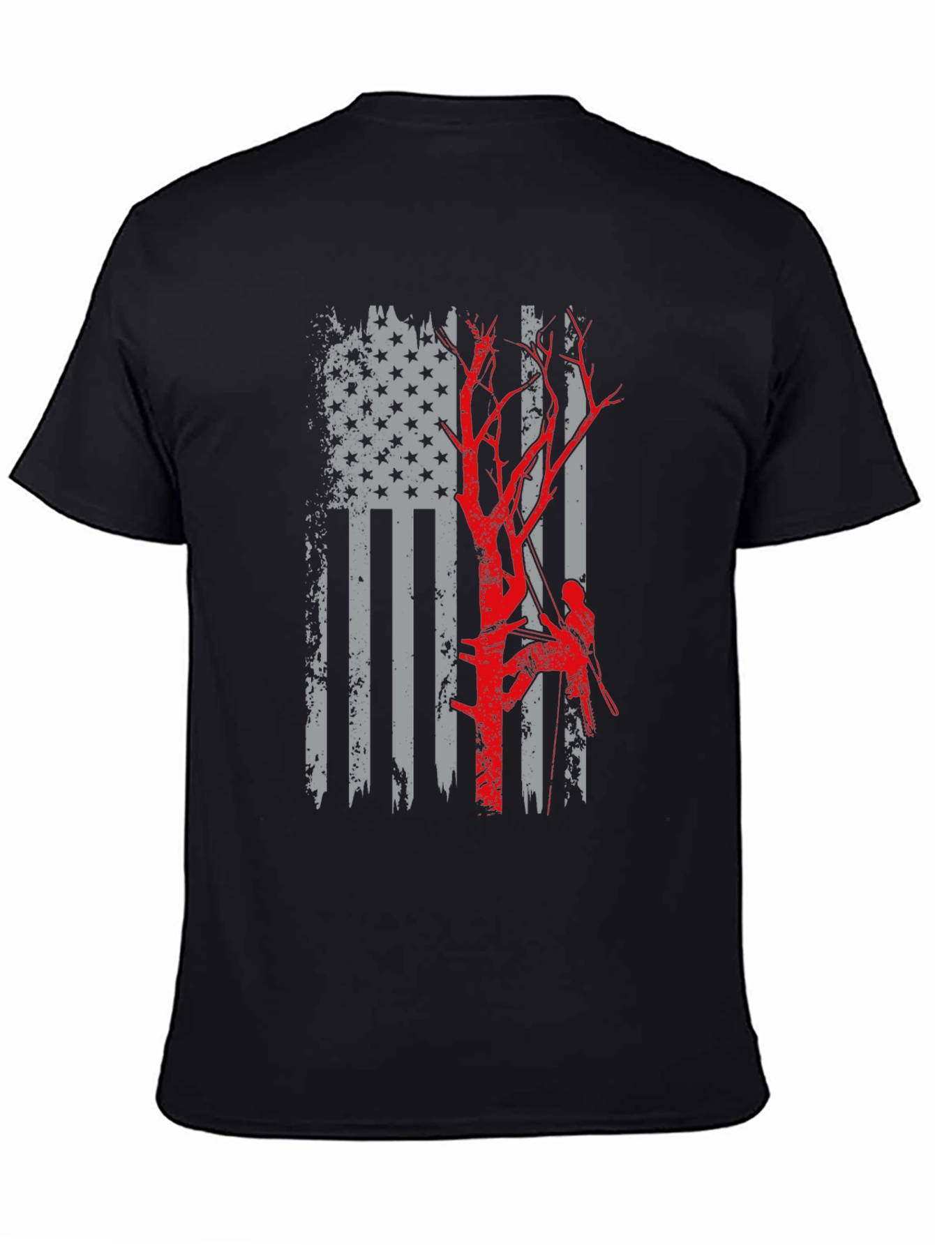 Arborist American Flag T-Shirt