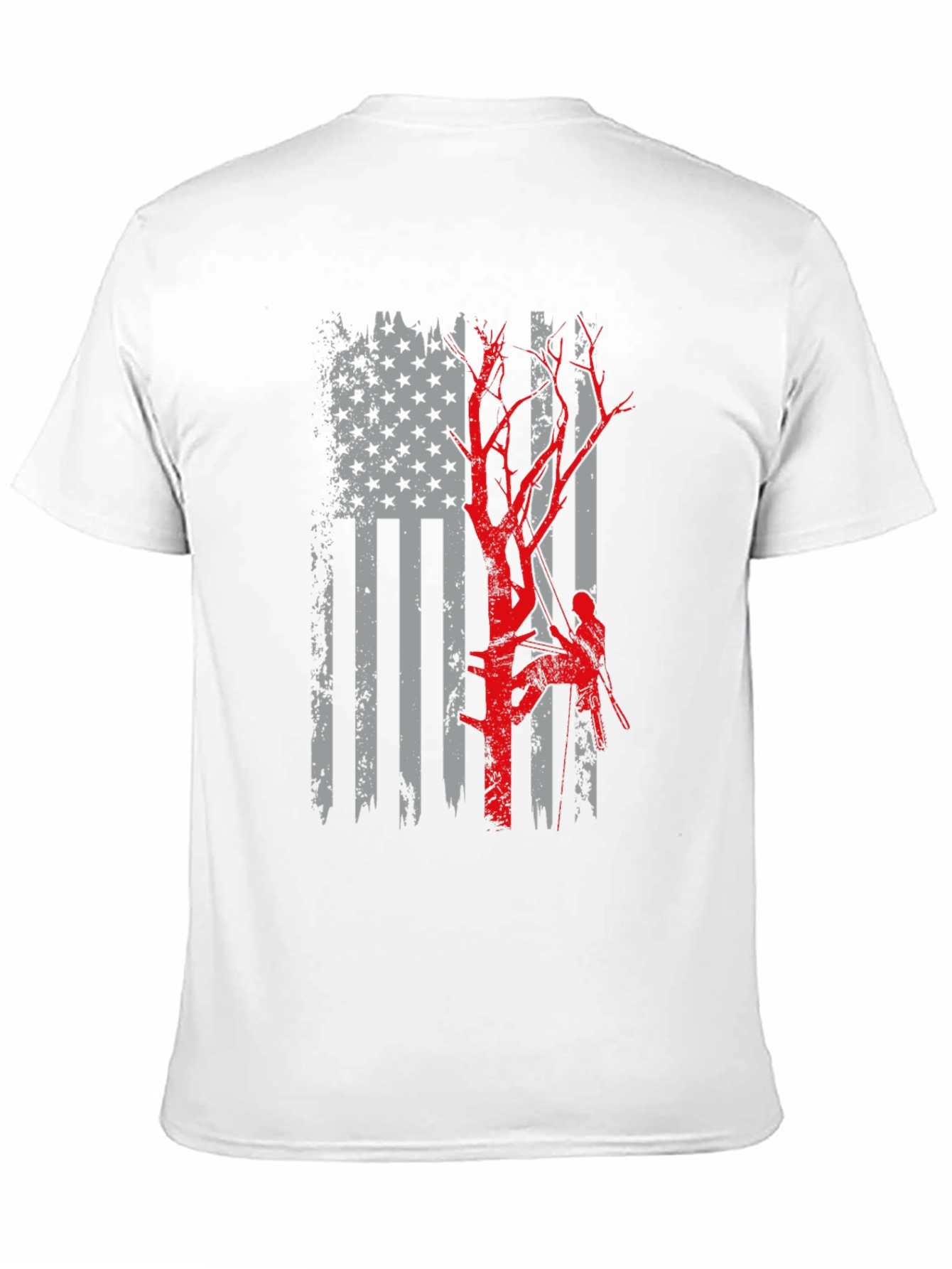 Arborist American Flag T-Shirt