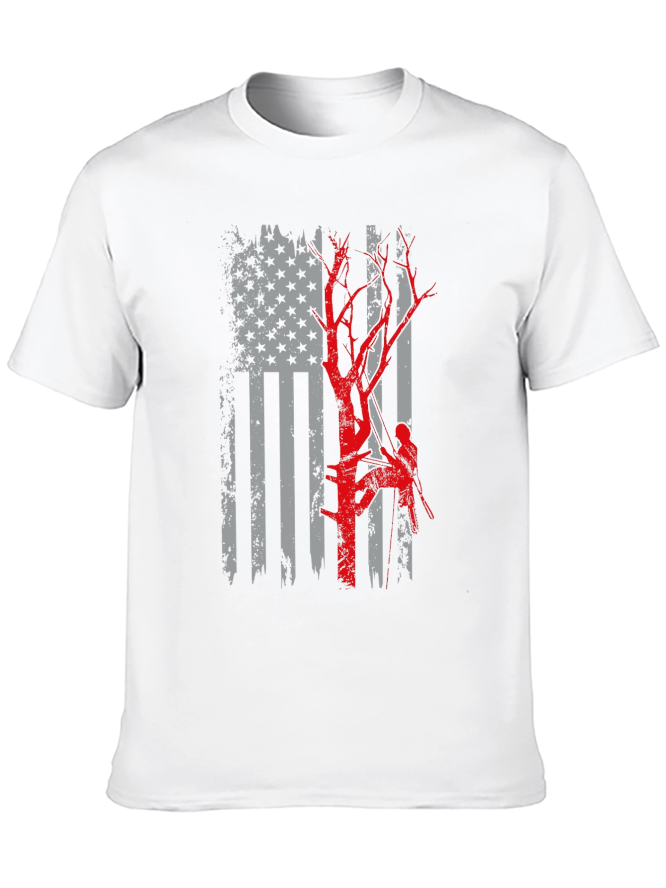 Arborist American Flag T-Shirt