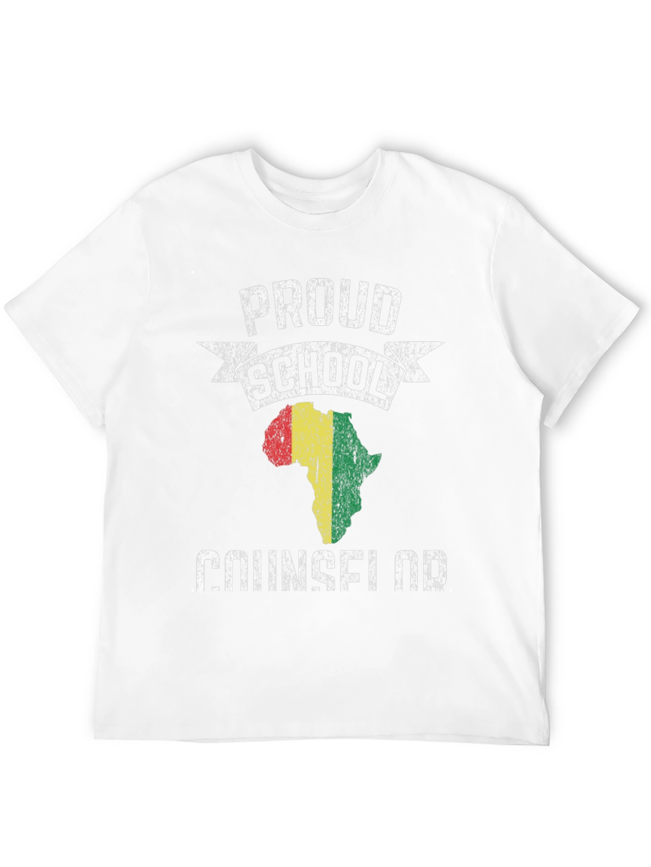 Proud School Counselor Africa T-Shirt