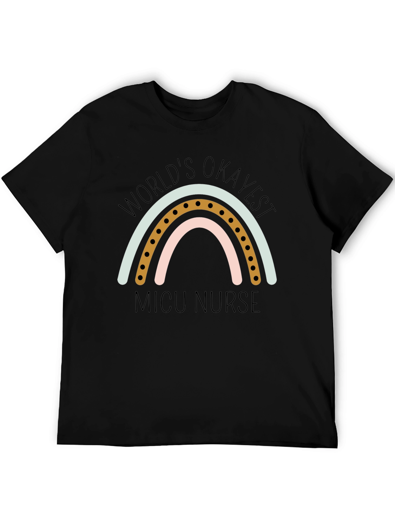 Worlds Okayest NICU Nurse Graphic T-Shirt