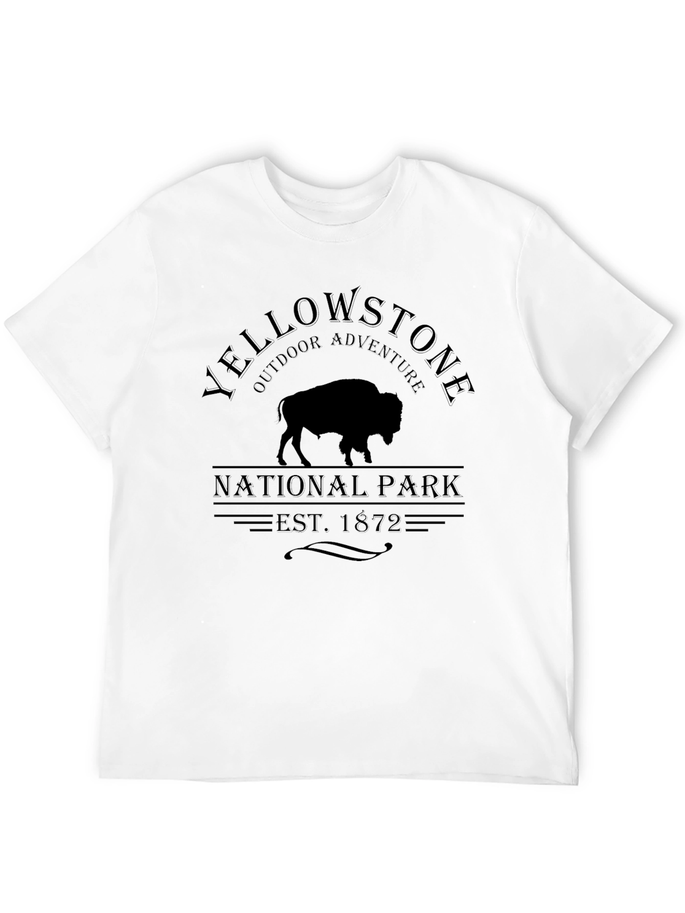 Yellowstone National Park Buffalo T-Shirt