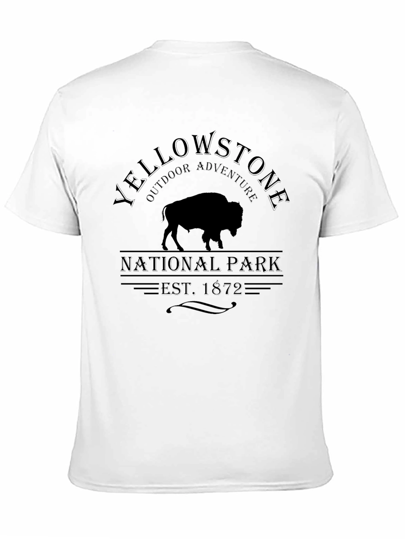 Yellowstone National Park Buffalo T-Shirt