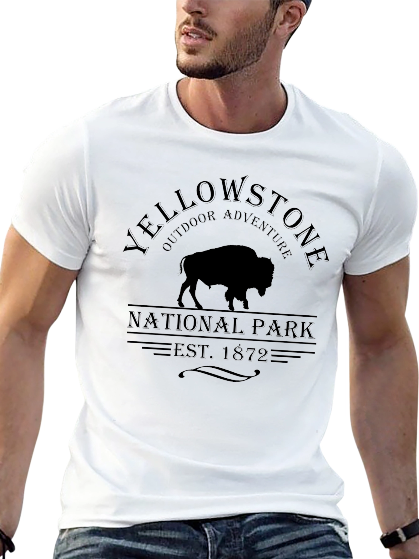 Yellowstone National Park Buffalo T-Shirt