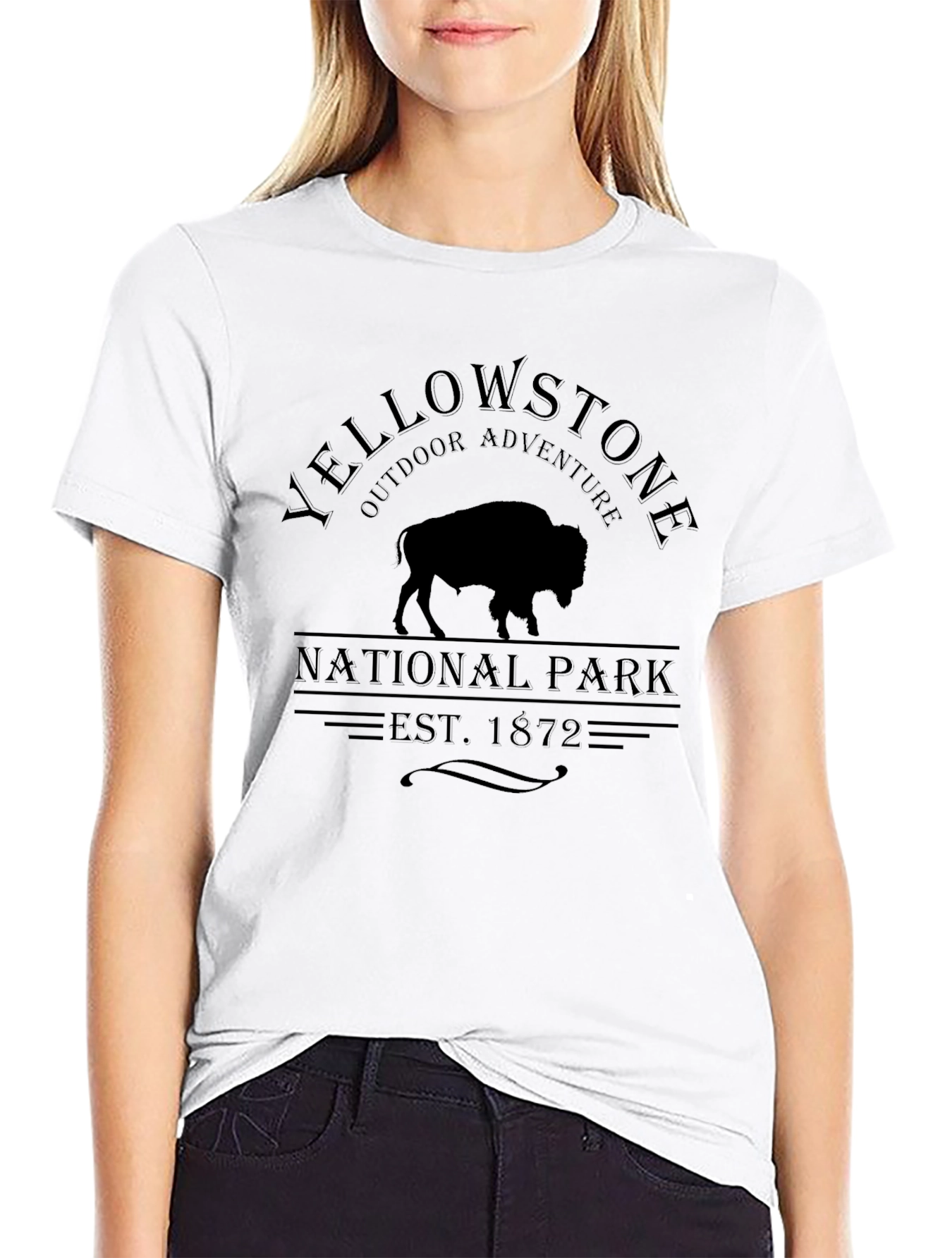 Yellowstone National Park Buffalo T-Shirt