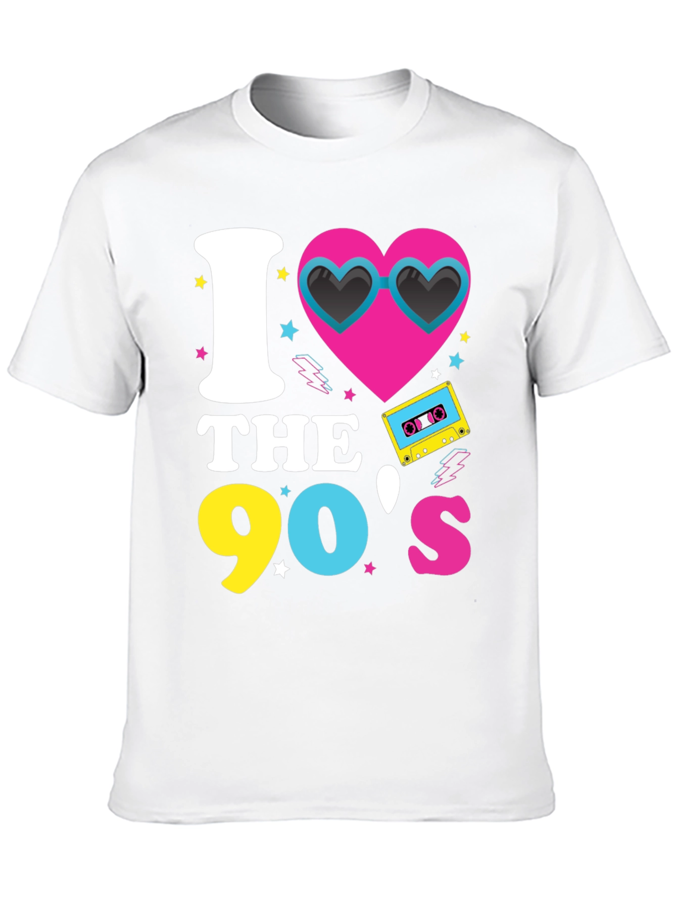 I Heart The 90s T-Shirt - Retro Nostalgia