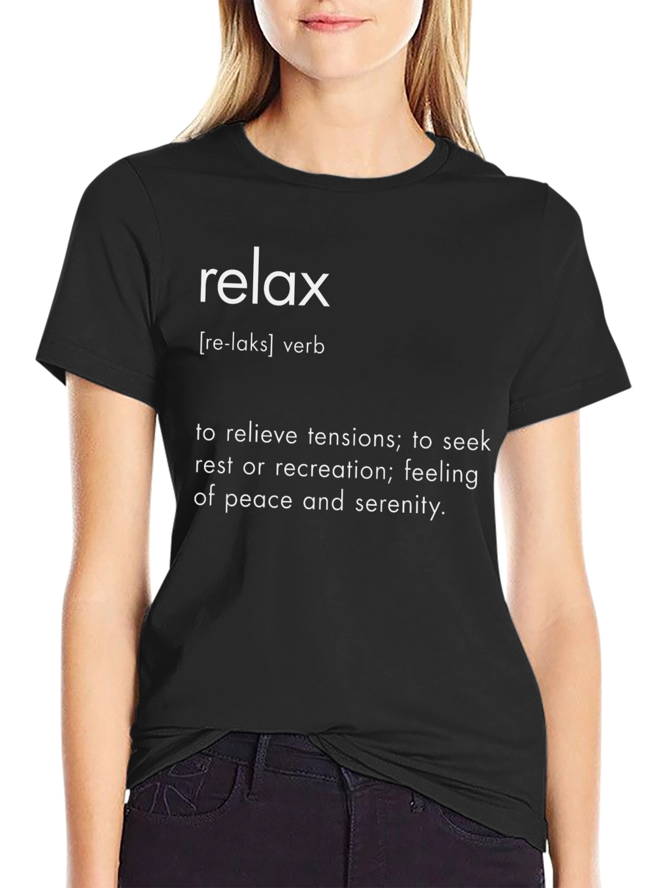Relax Definition T-Shirt - Casual Comfort Tee