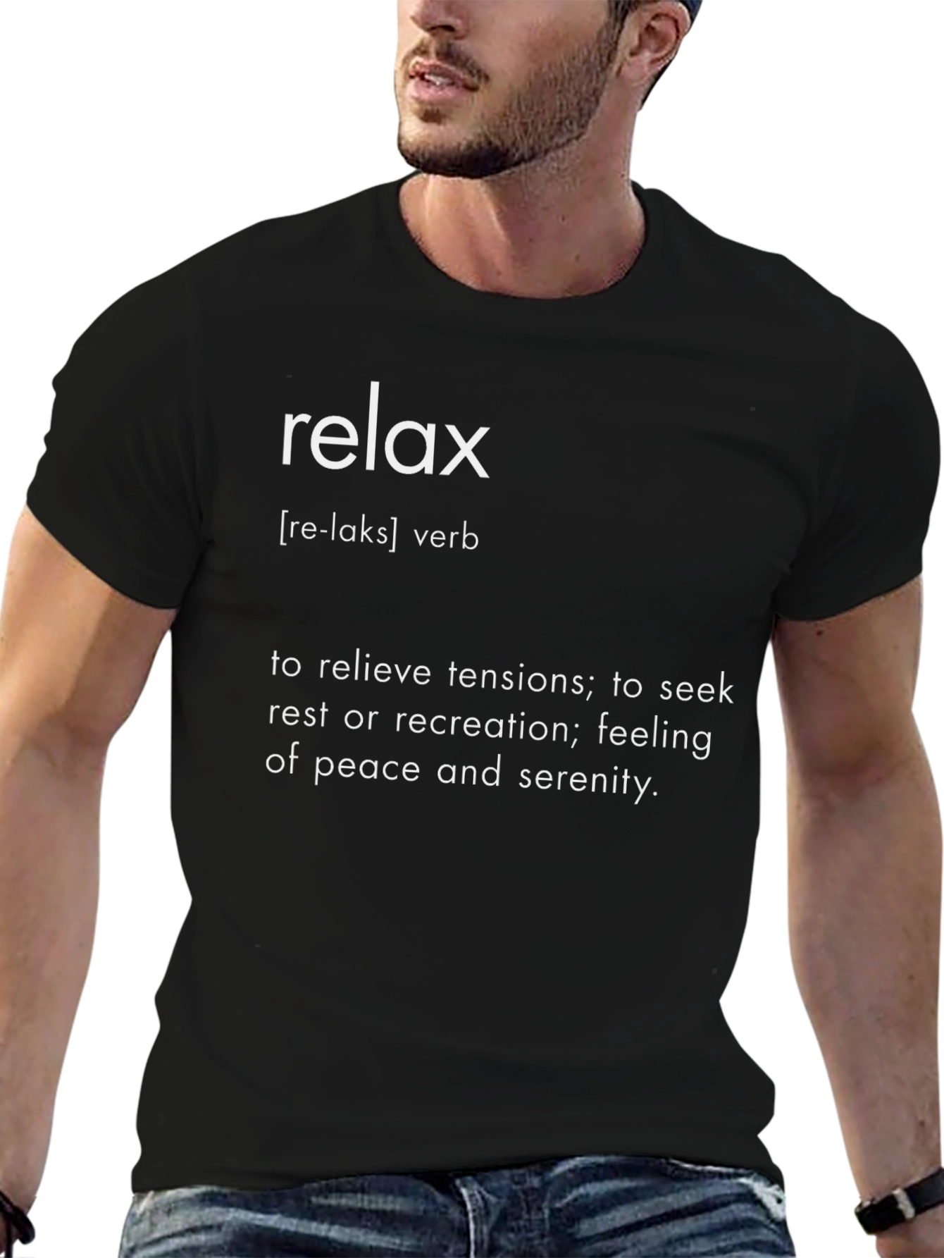 Relax Definition T-Shirt - Casual Comfort Tee