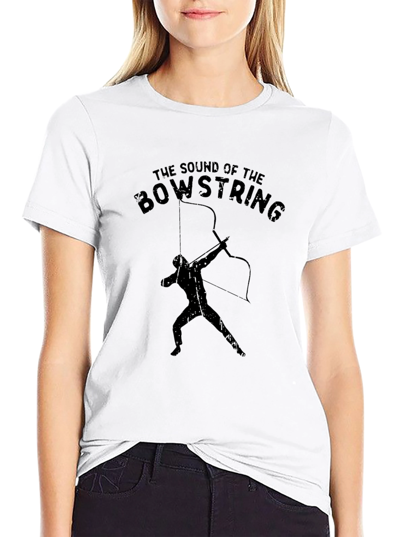 Archery Bowstring Graphic T-Shirt