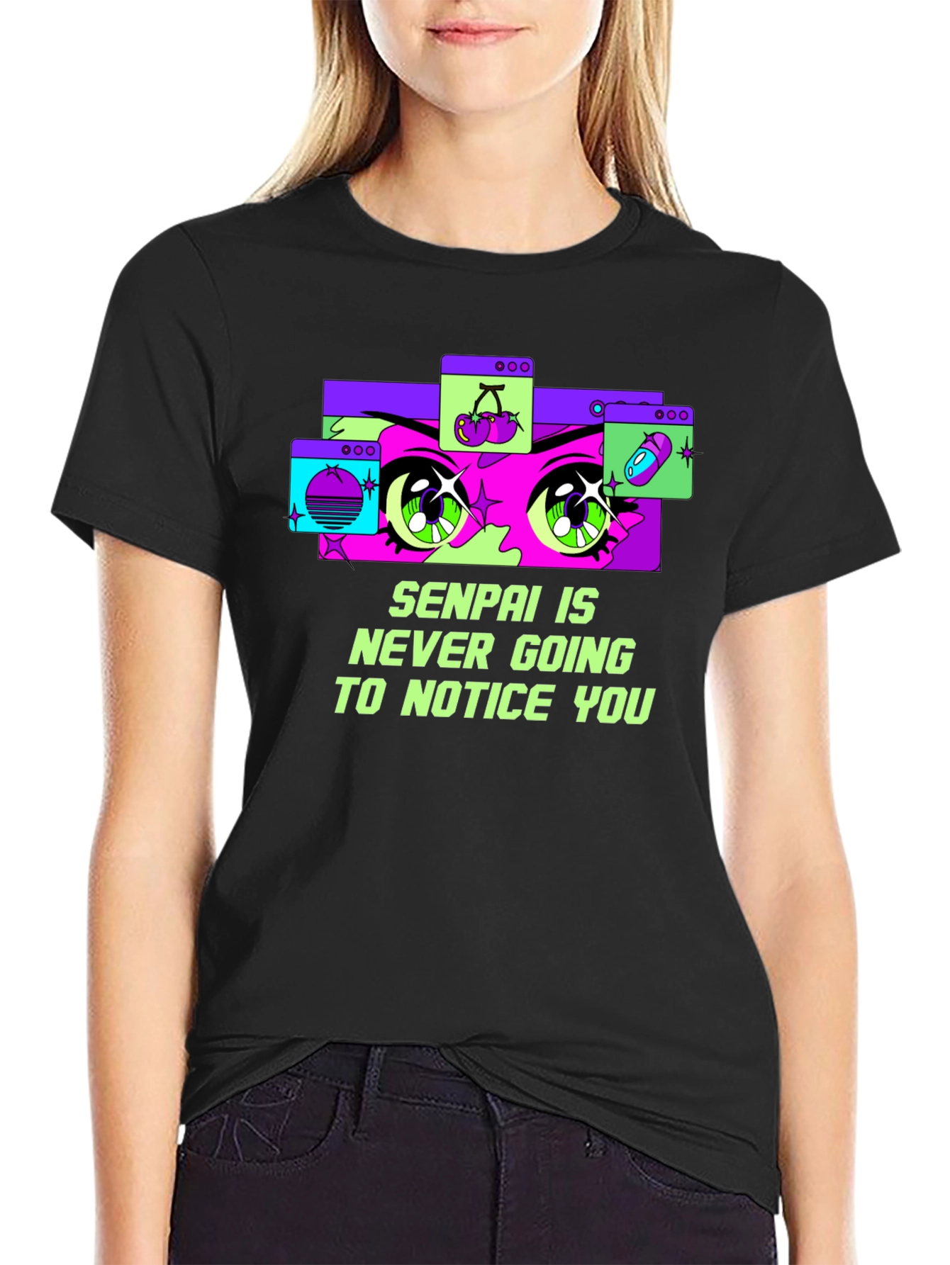 Senpai Anime T-Shirt - Notice Me!