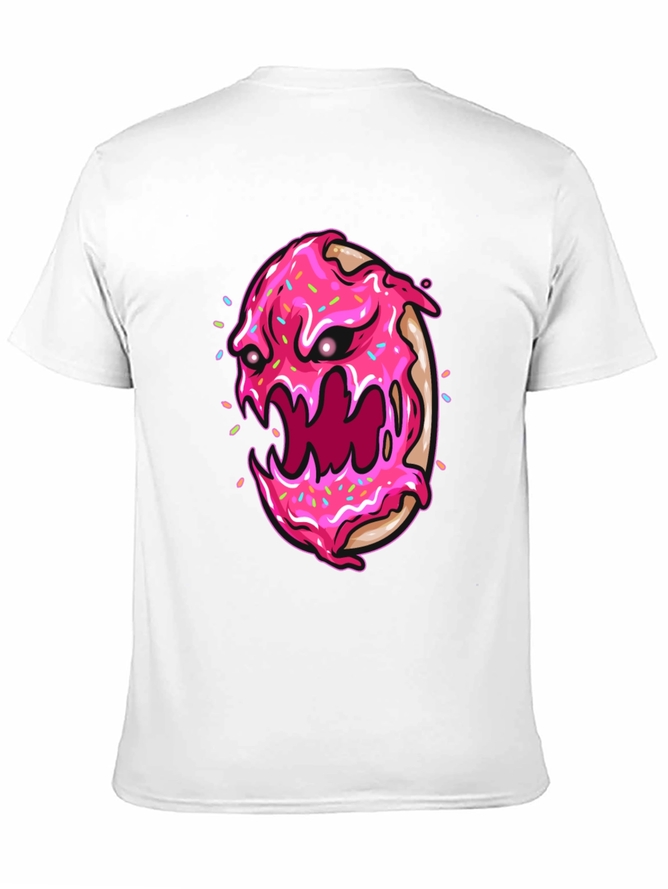 Monster Donut Graphic Tee - Black T-Shirt