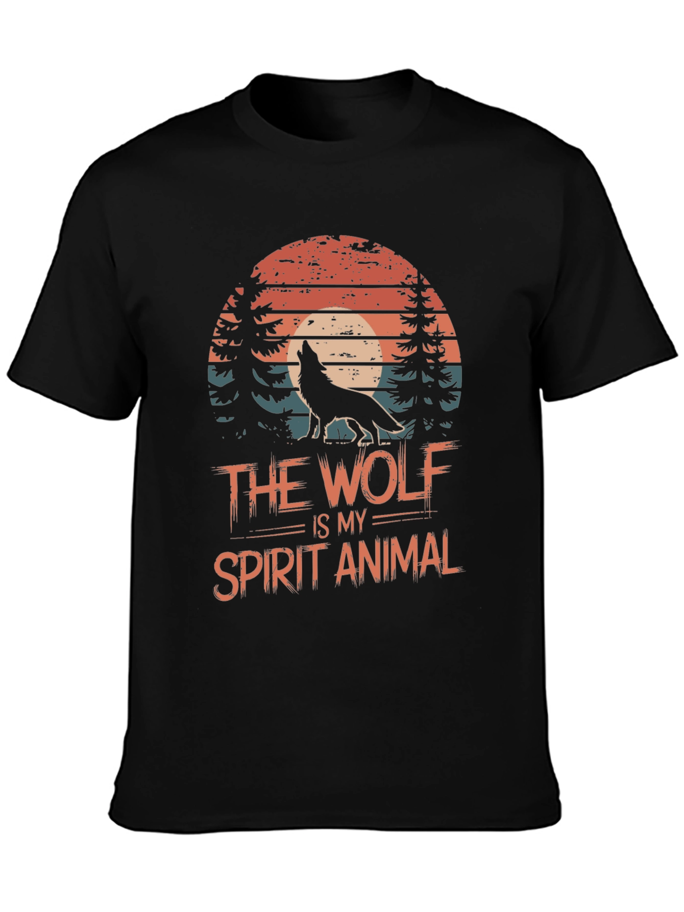 Wolf Spirit Animal Graphic Tee - Unisex