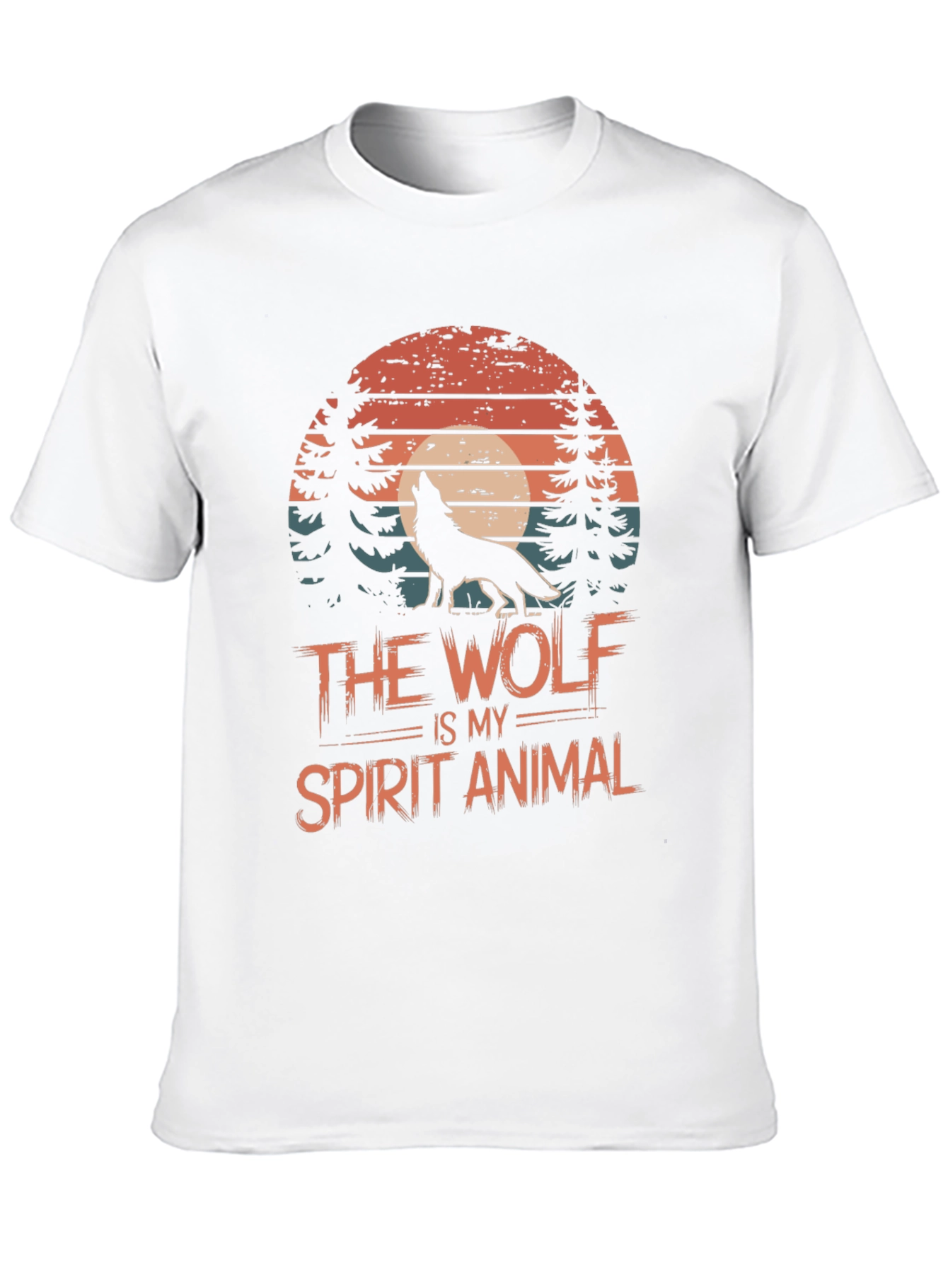 Wolf Spirit Animal Graphic Tee - Unisex