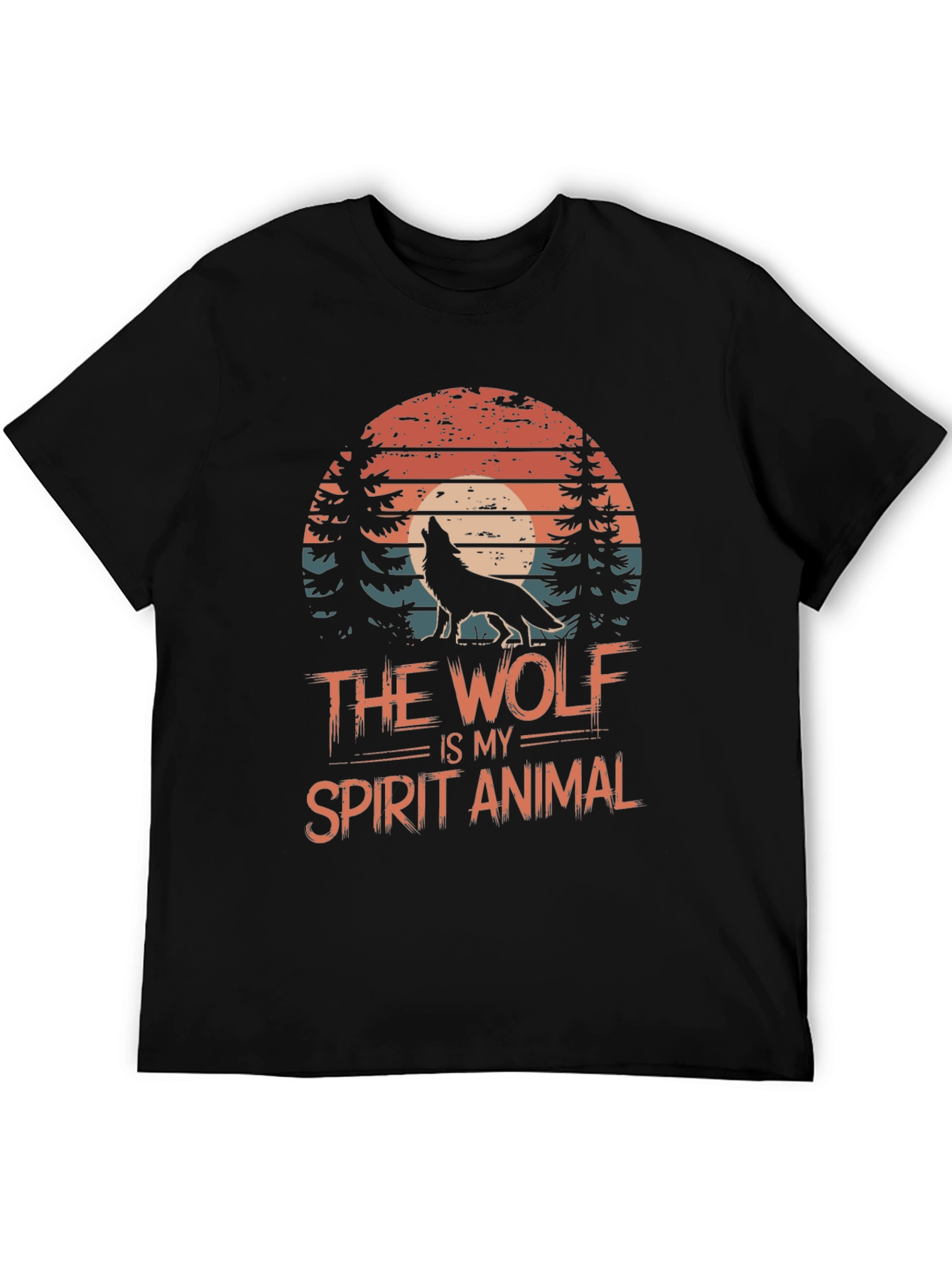 Wolf Spirit Animal Graphic Tee - Unisex