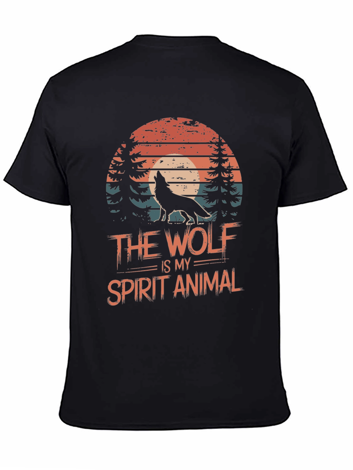 Wolf Spirit Animal Graphic Tee - Unisex