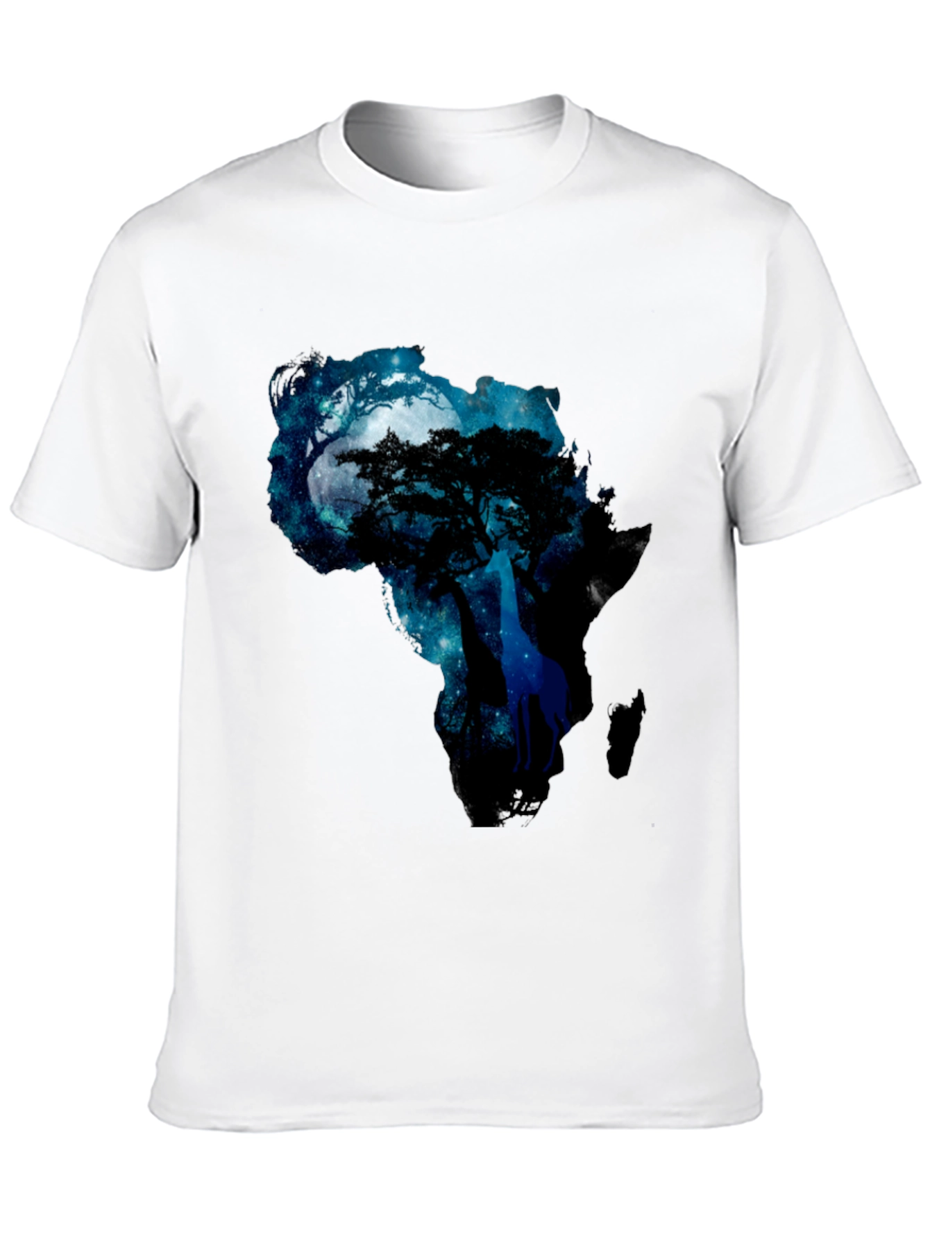 Africa Night Sky Graphic Tee - Mens