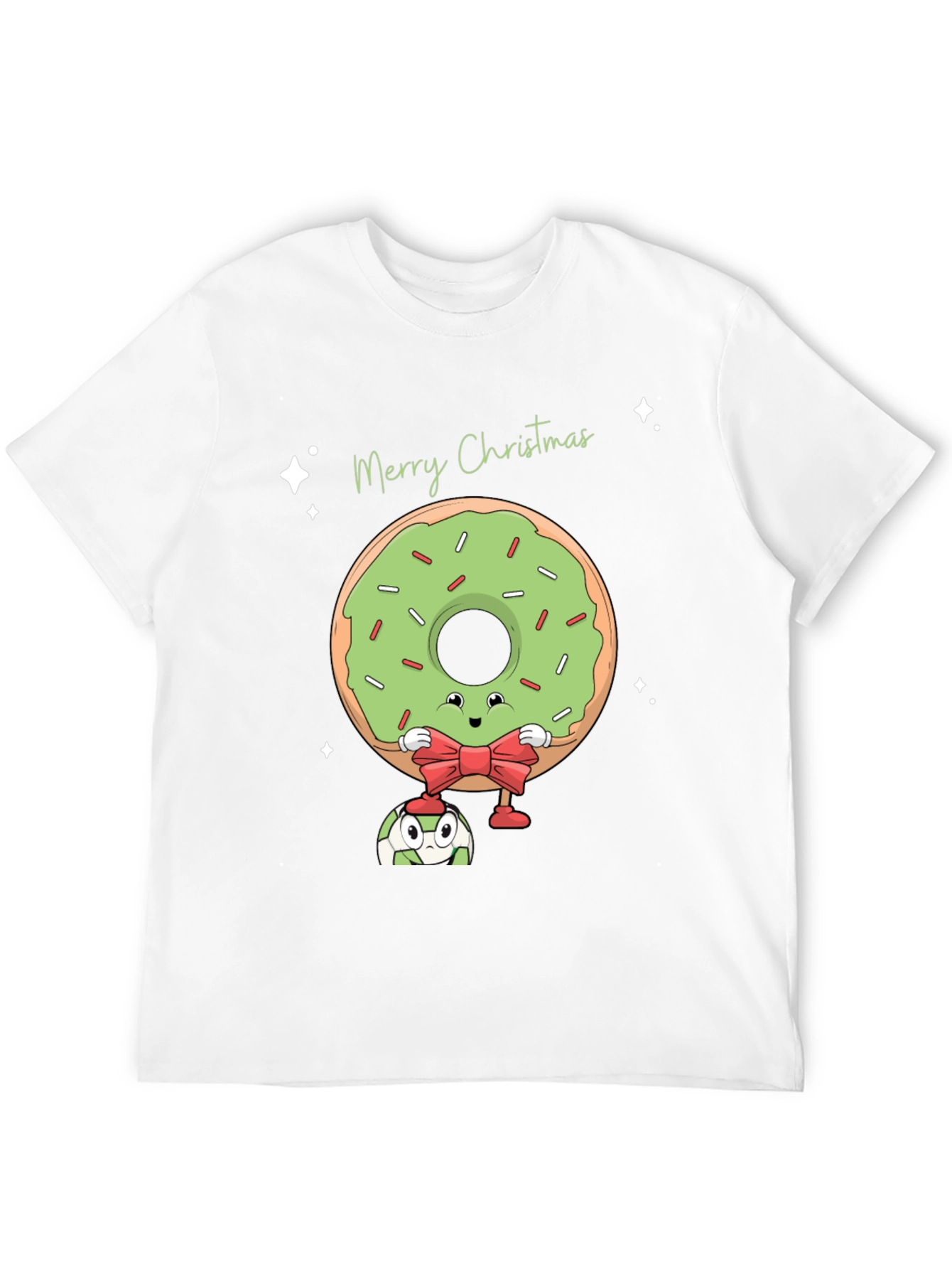 Merry Christmas Donut Graphic Tee
