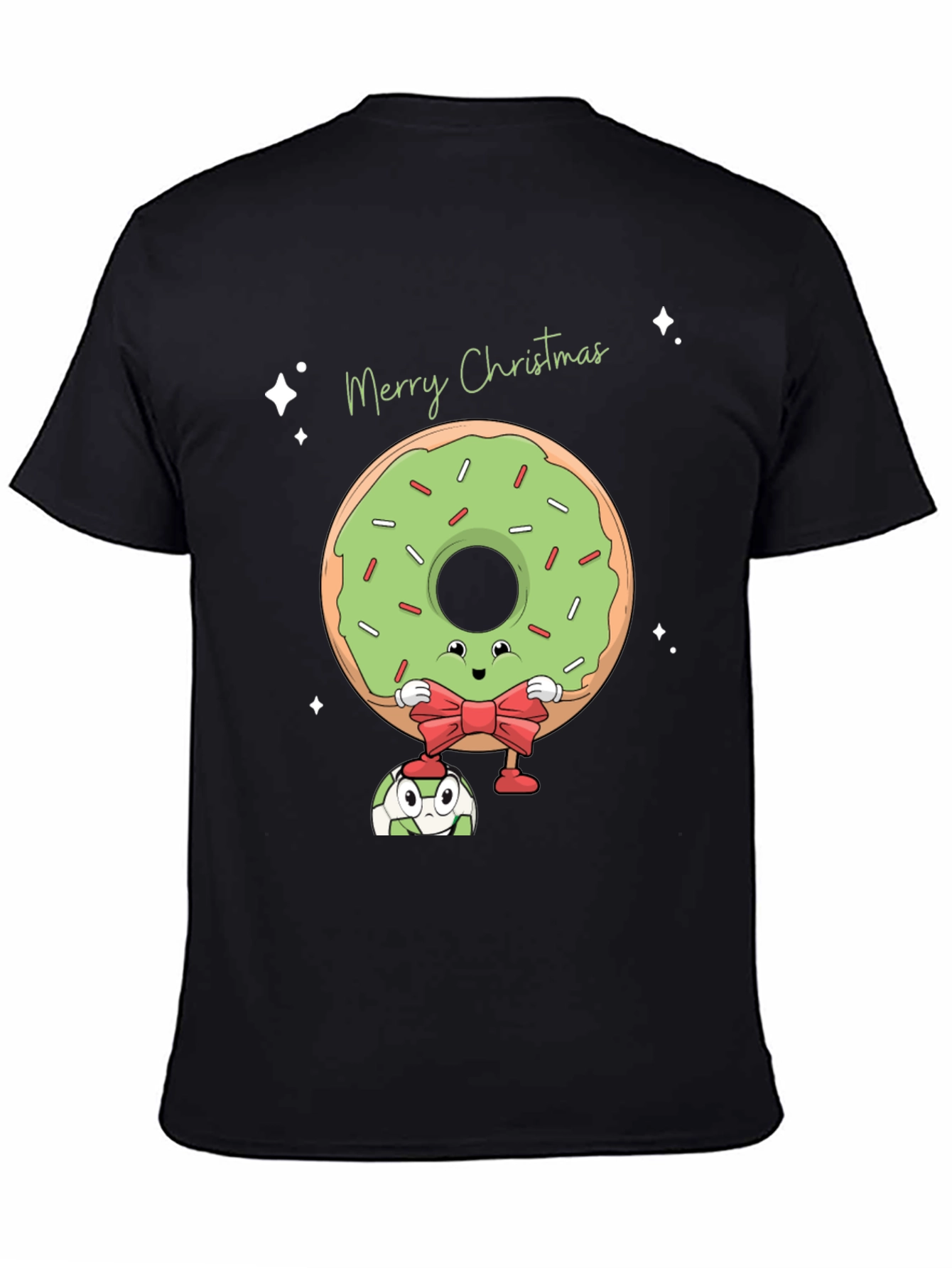 Merry Christmas Donut Graphic Tee