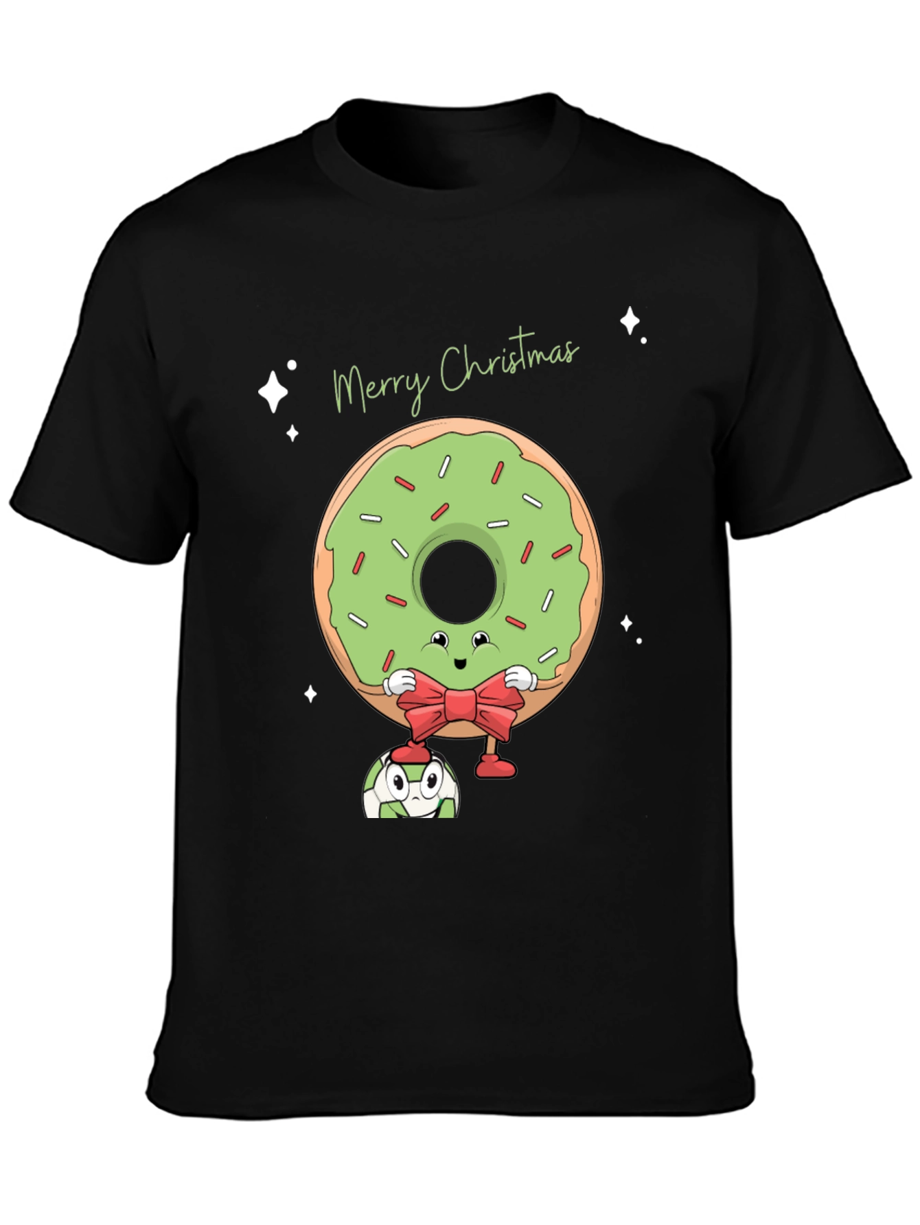 Merry Christmas Donut Graphic Tee