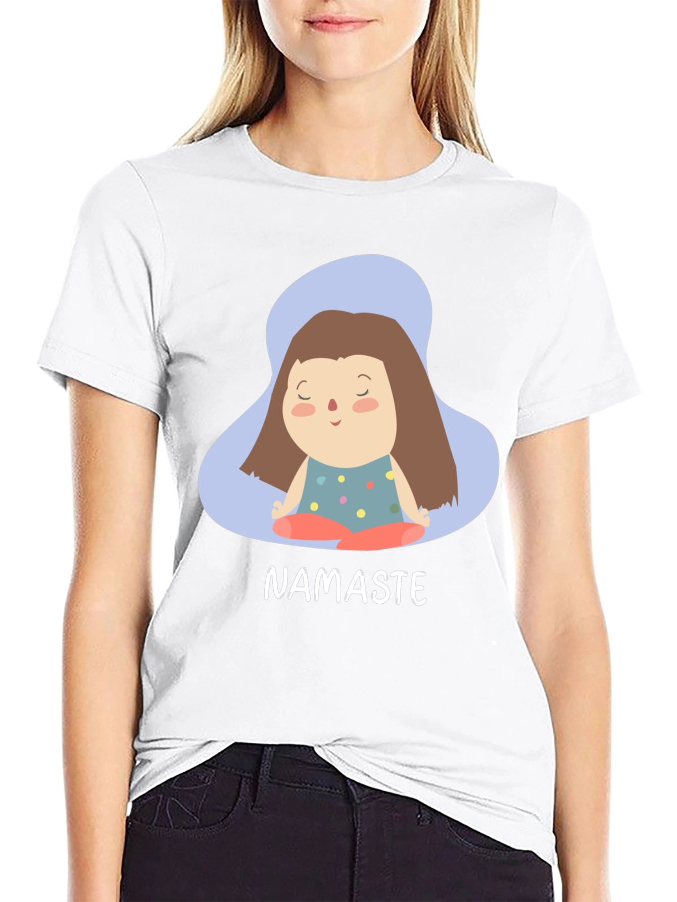 Namaste Yoga Graphic T-Shirt