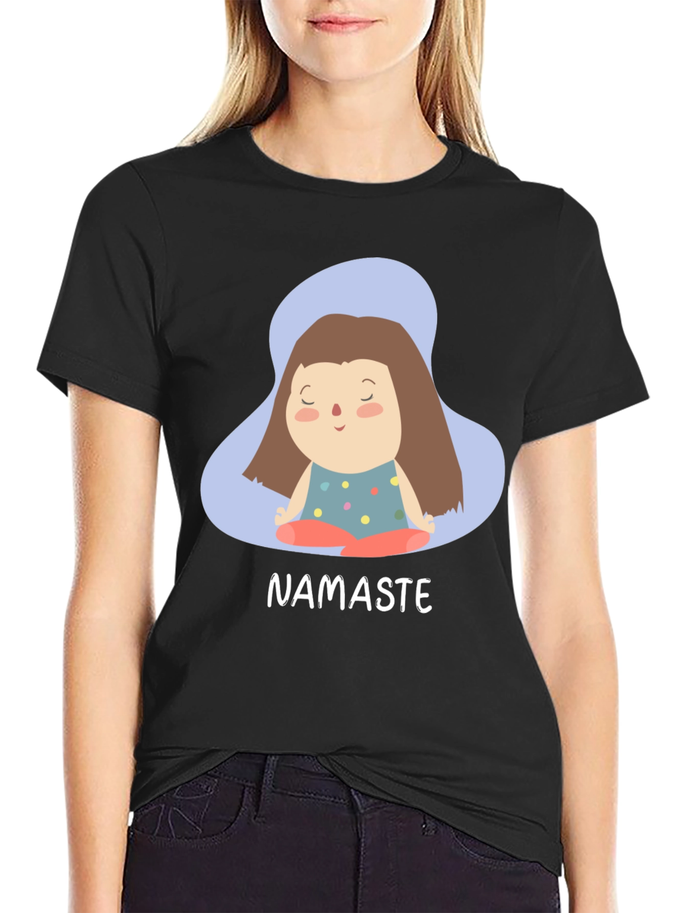 Namaste Yoga Graphic T-Shirt