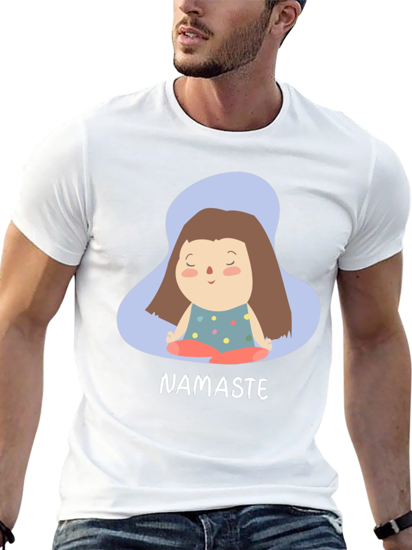 Namaste Yoga Graphic T-Shirt
