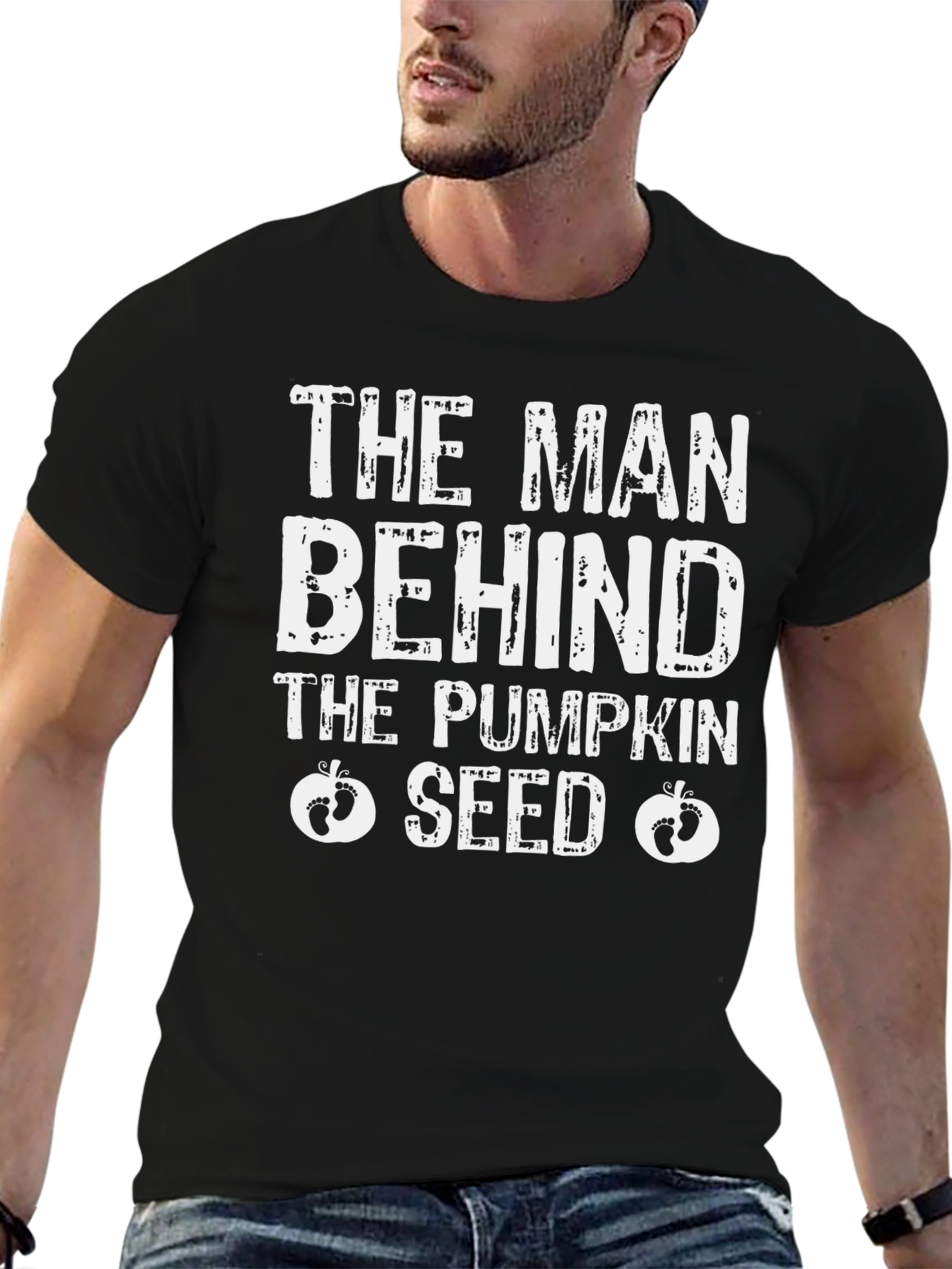 The Man Behind the Pumpkin Seed T-Shirt