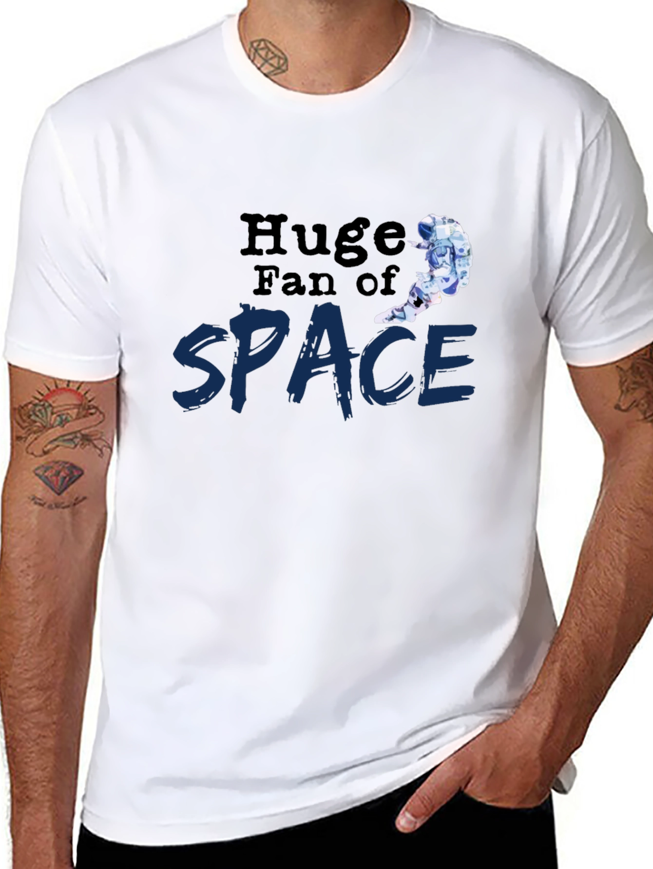 Huge Fan of Space Graphic T-Shirt