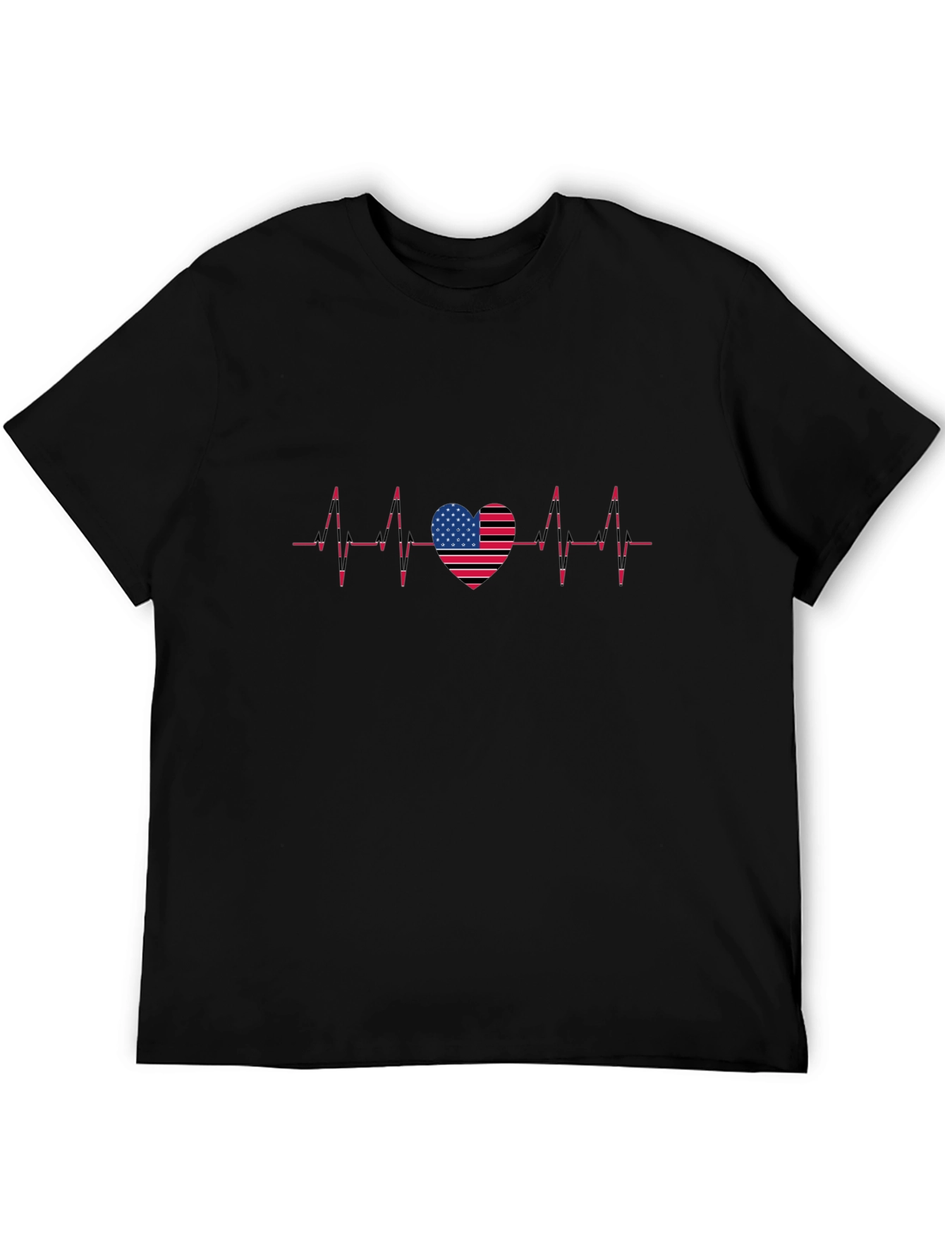 Patriotic Heartbeat T-Shirt