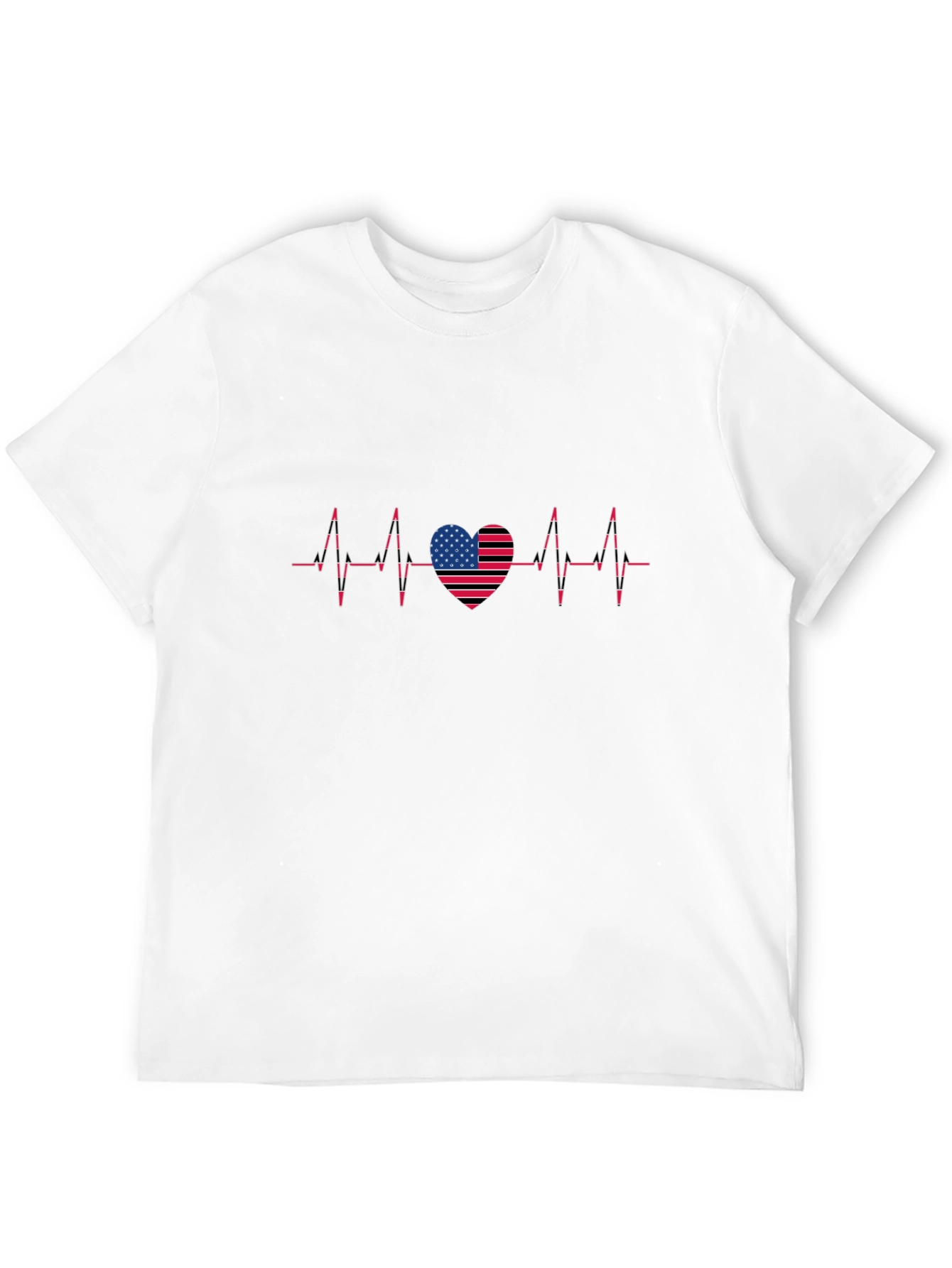 Patriotic Heartbeat T-Shirt