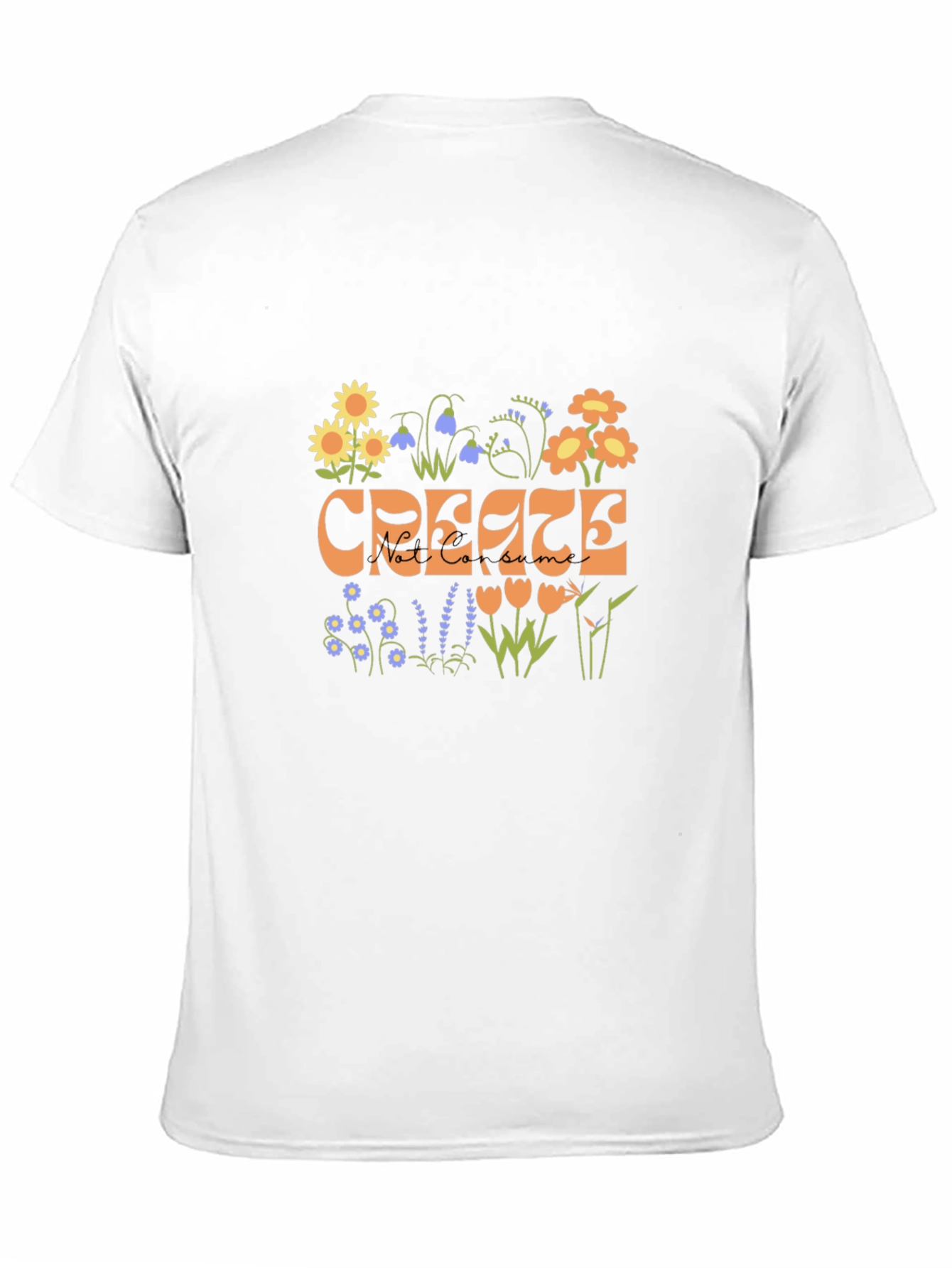 Floral Create Graphic Tee
