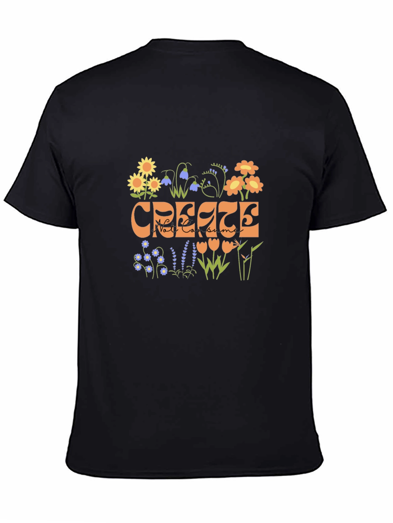 Floral Create Graphic Tee
