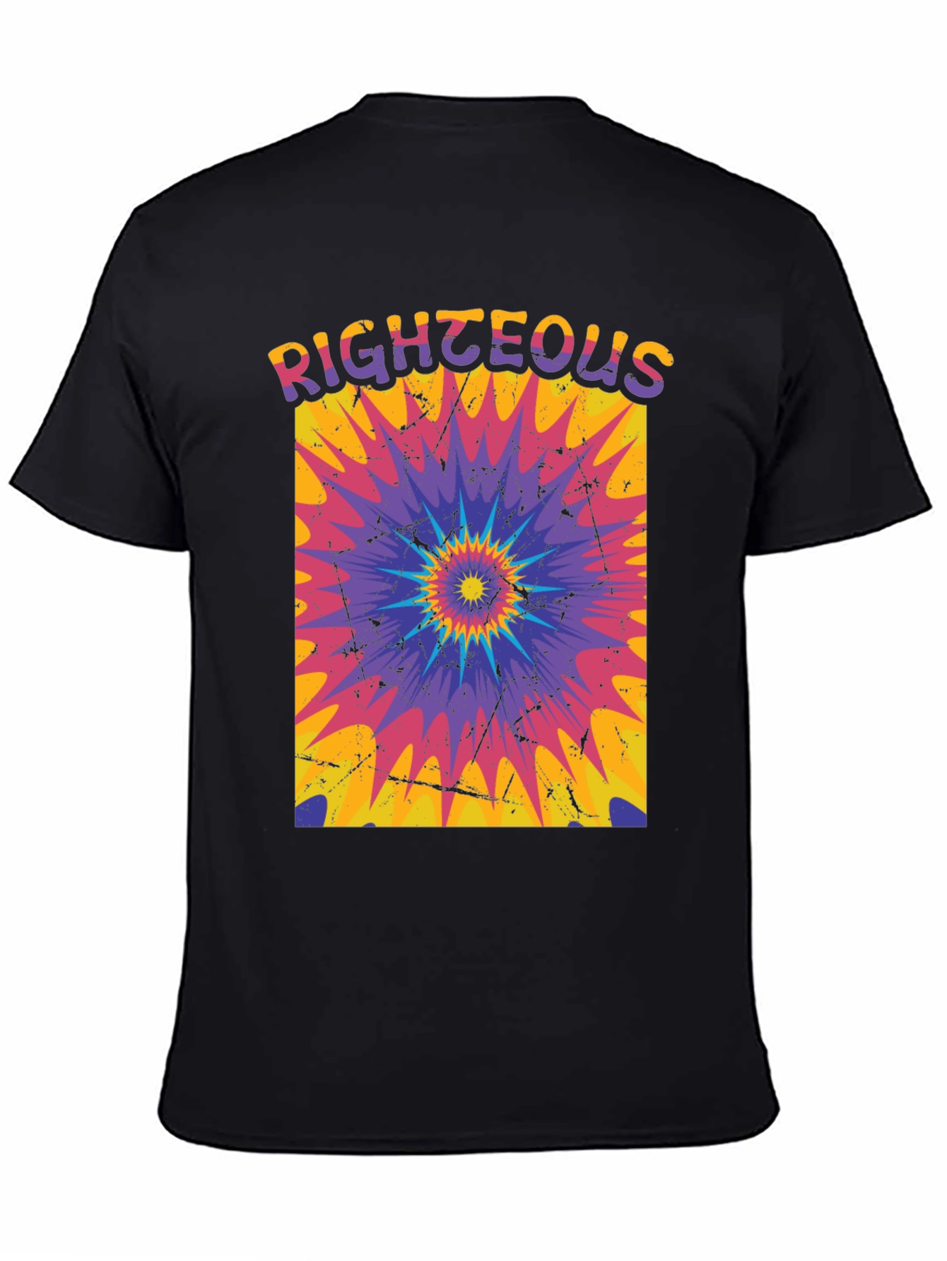 Righteous Tie-Dye Graphic Tee