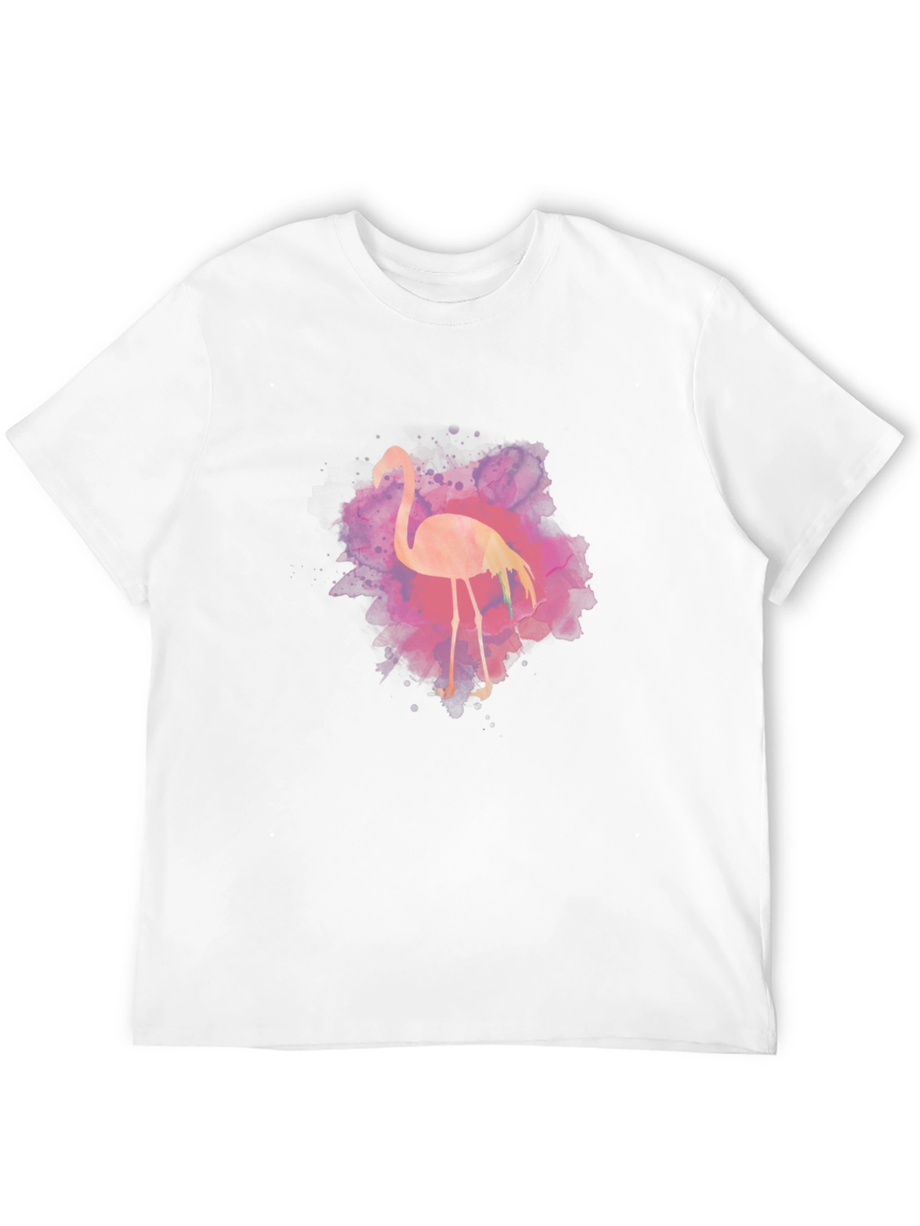 Flamingo Graphic Tee - Mens Black T-Shirt