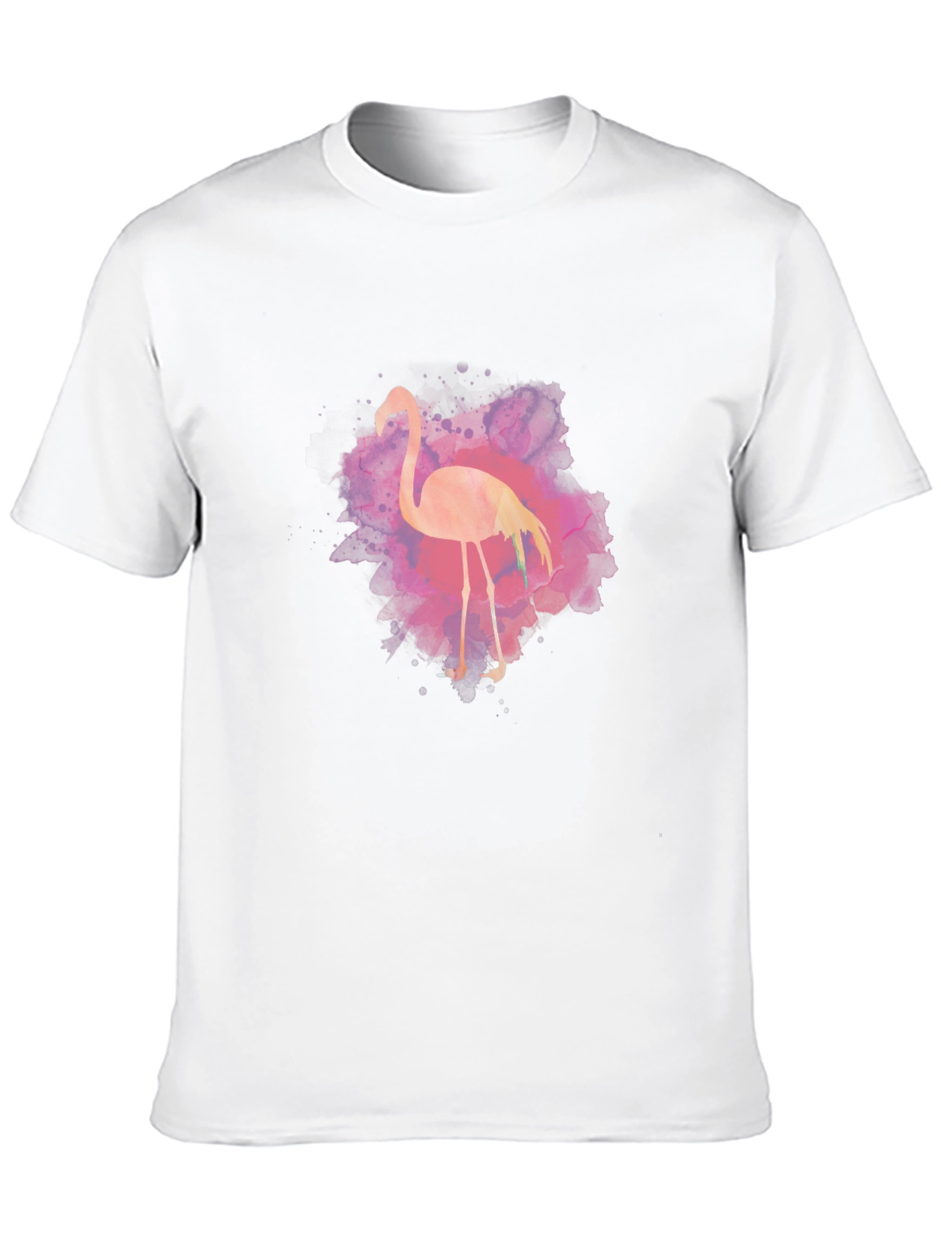 Flamingo Graphic Tee - Mens Black T-Shirt