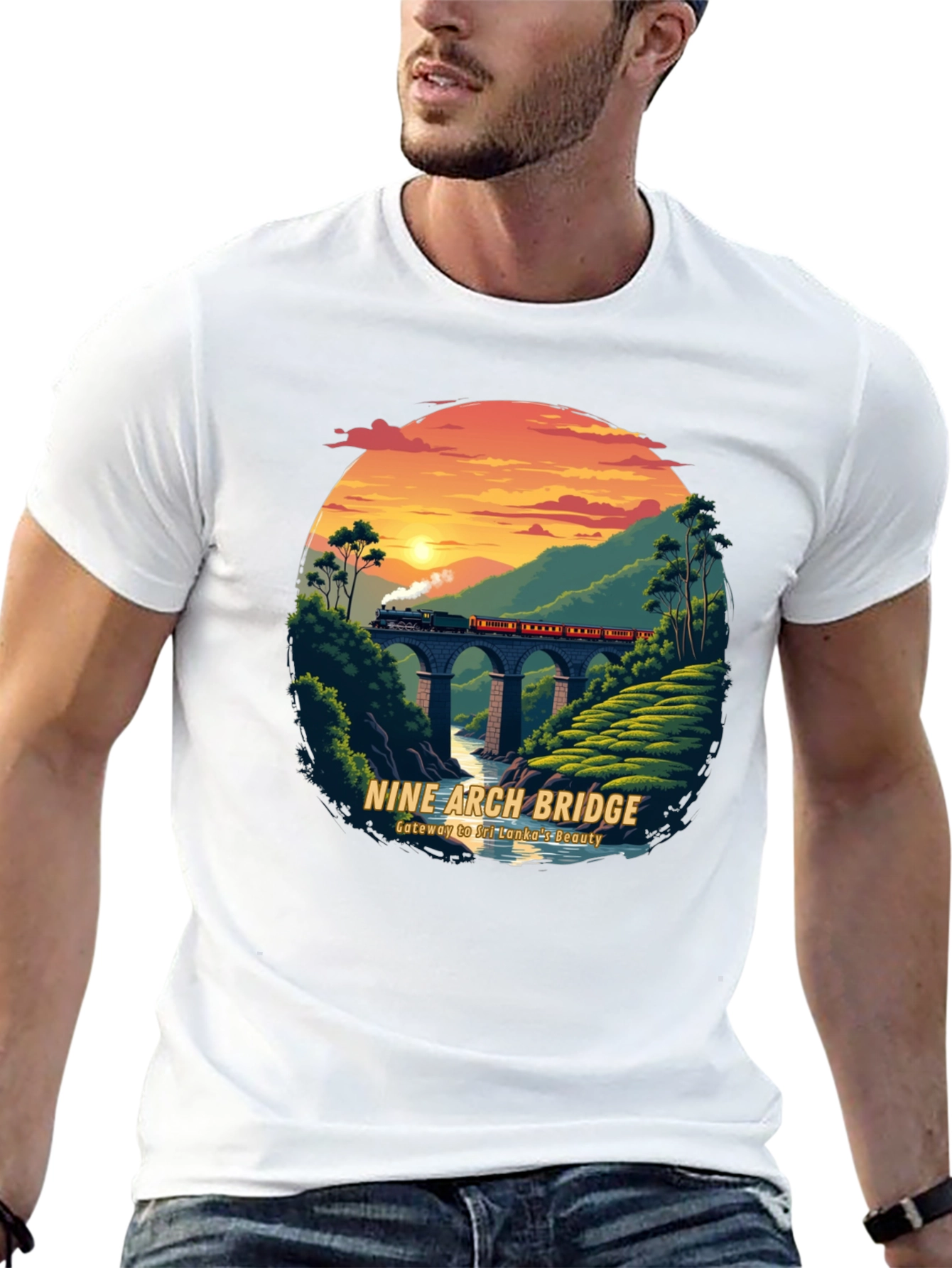 Nine Arch Bridge Graphic Tee