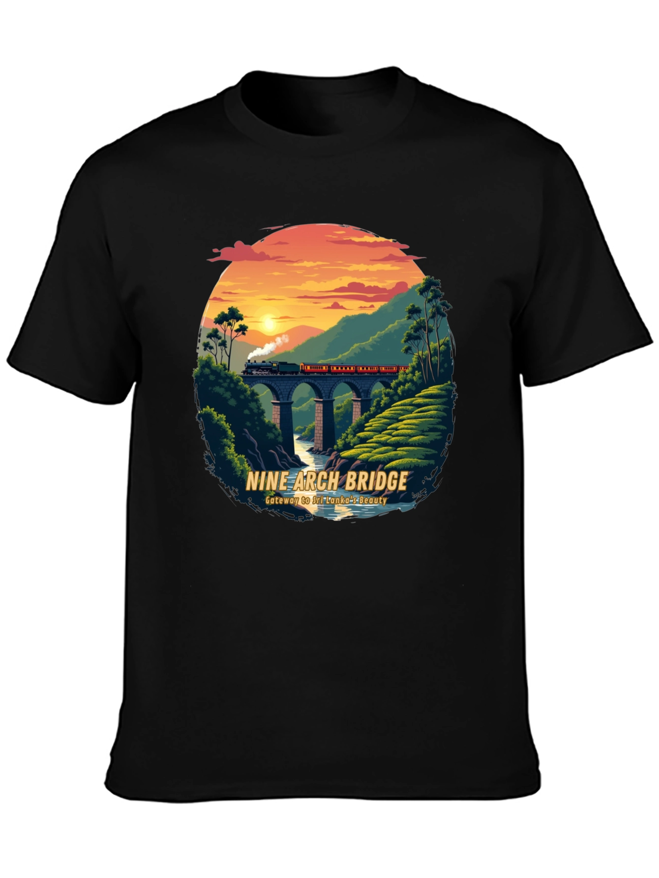 Nine Arch Bridge Graphic Tee