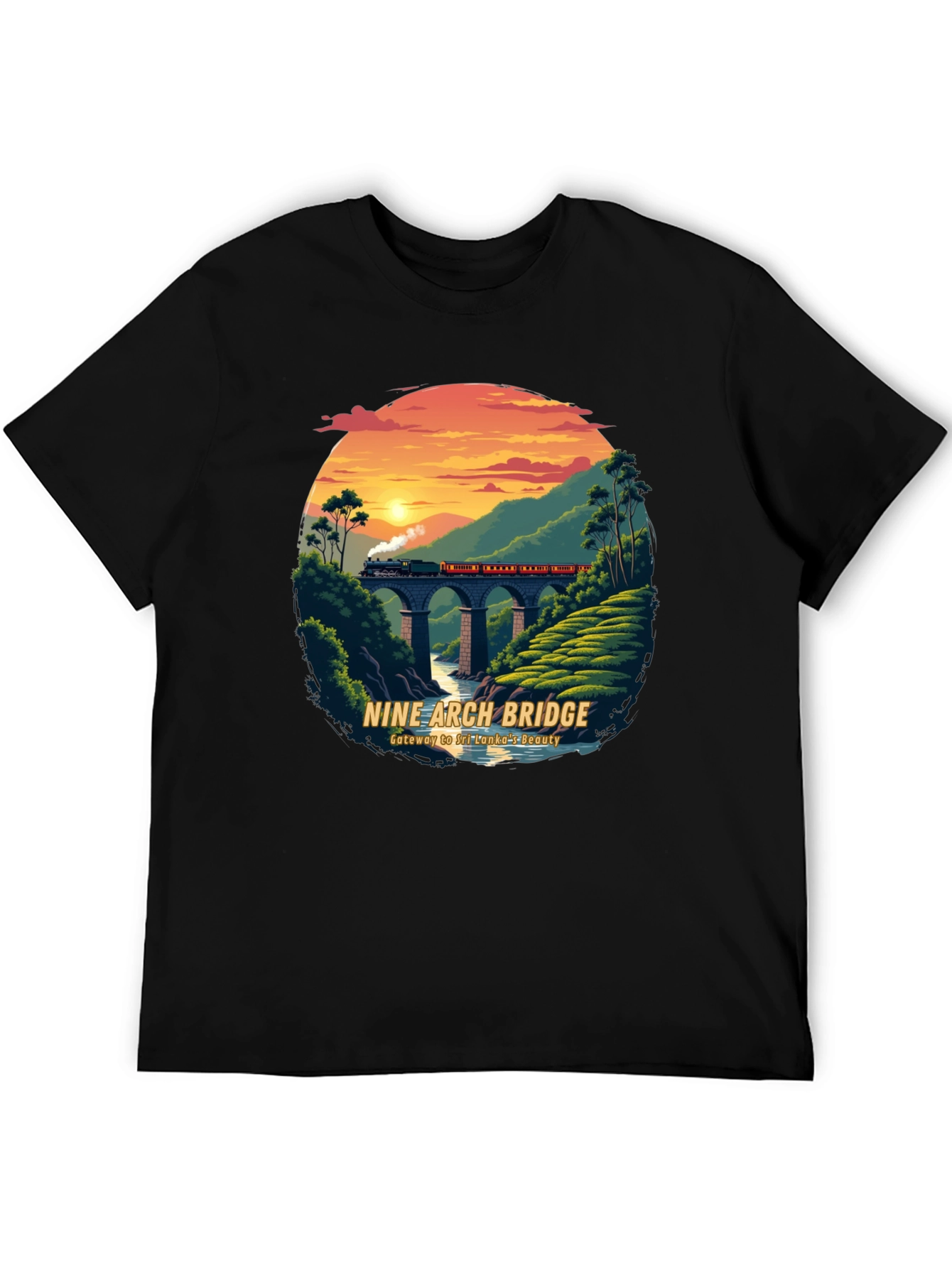 Nine Arch Bridge Graphic Tee