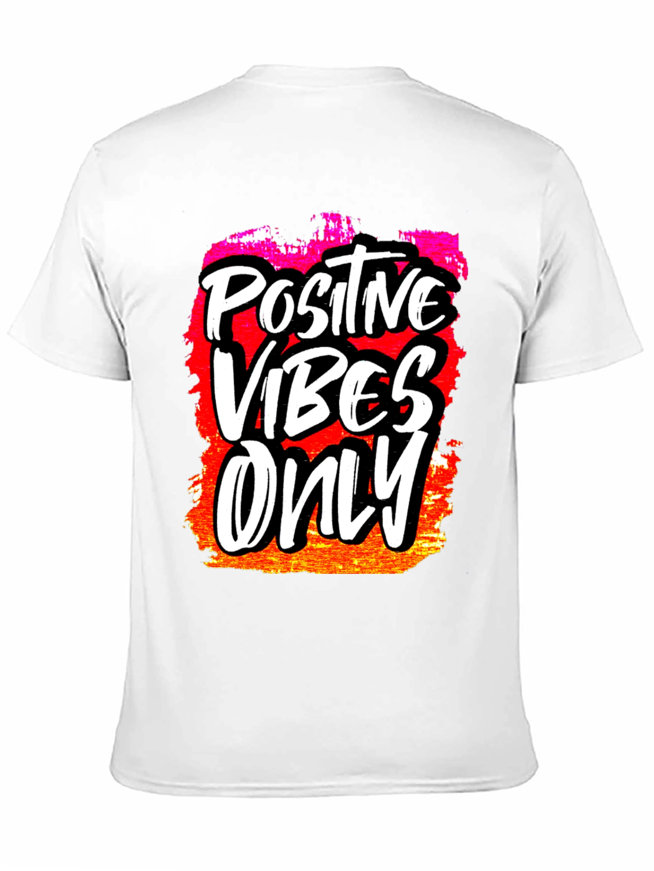 Positive Vibes Only Graphic T-Shirt