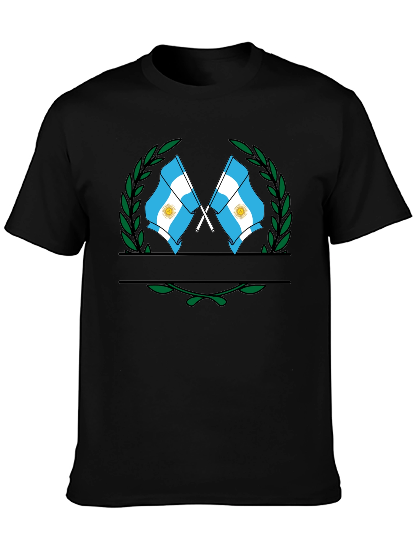 Argentina Flag Emblem T-Shirt