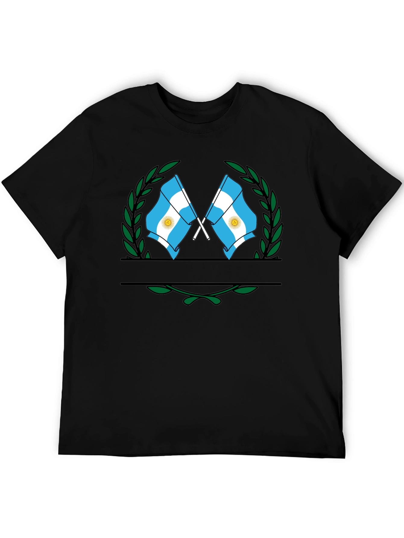 Argentina Flag Emblem T-Shirt
