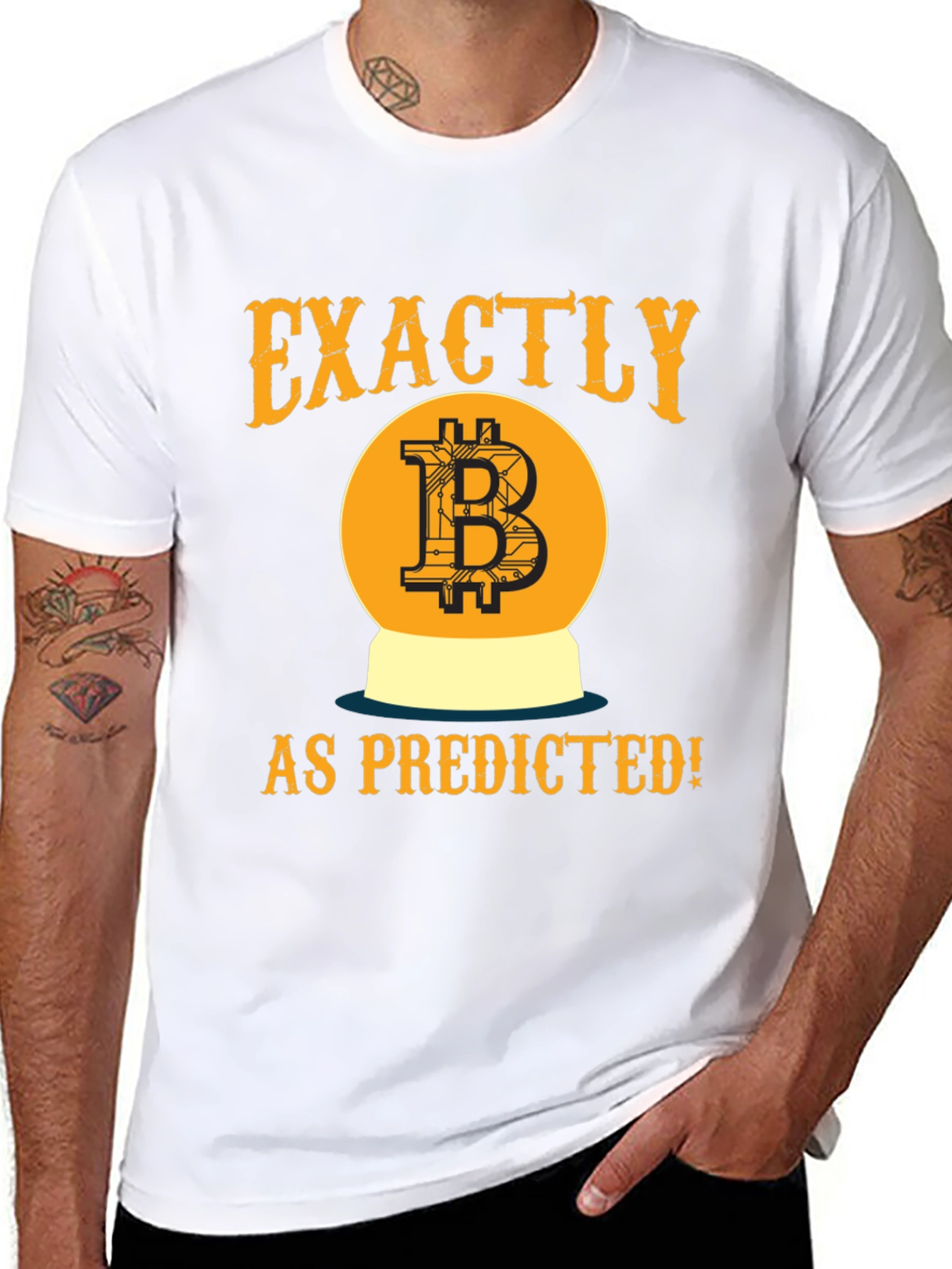 Bitcoin Exactly As Predicted T-Shirt