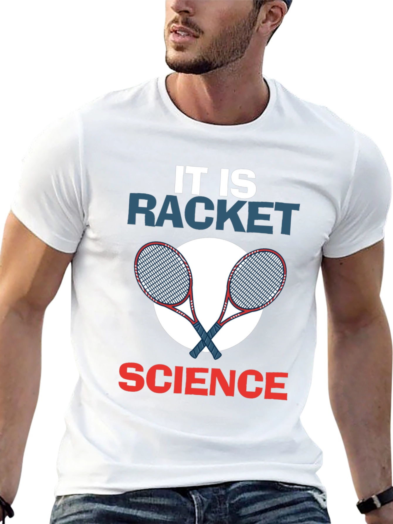 Racket Science Graphic Tee - Tennis Lover Shirt