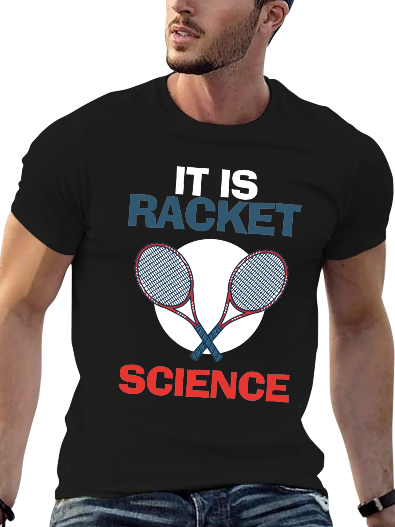 Racket Science Graphic Tee - Tennis Lover Shirt