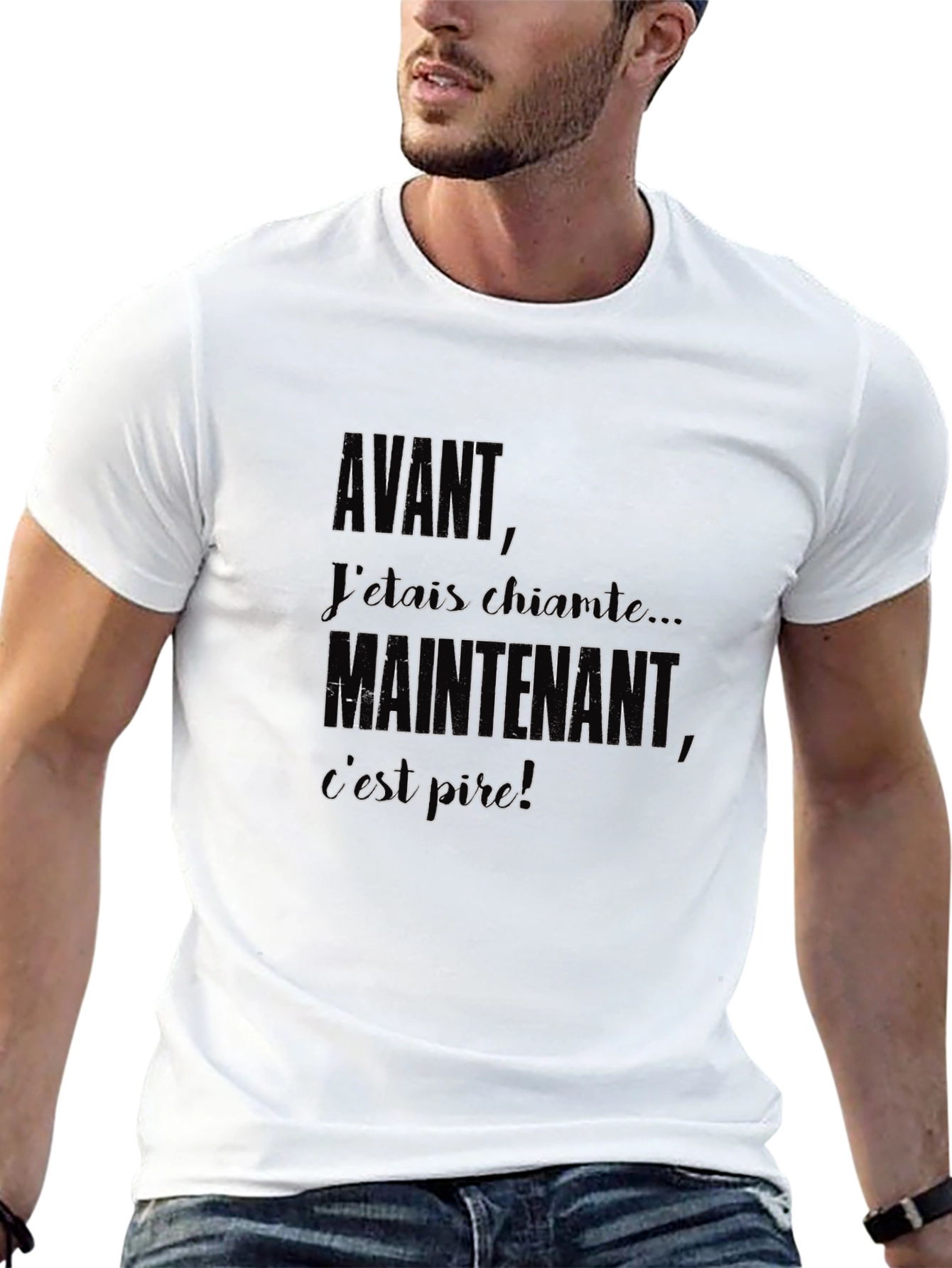 Avant Maintenant T-Shirt - Funny French Saying