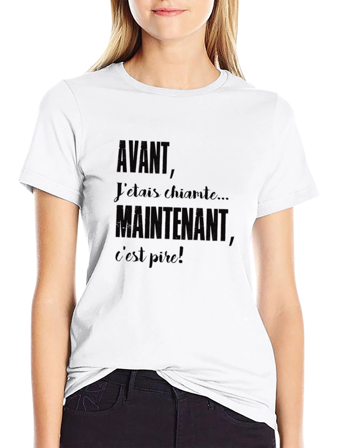 Avant Maintenant T-Shirt - Funny French Saying