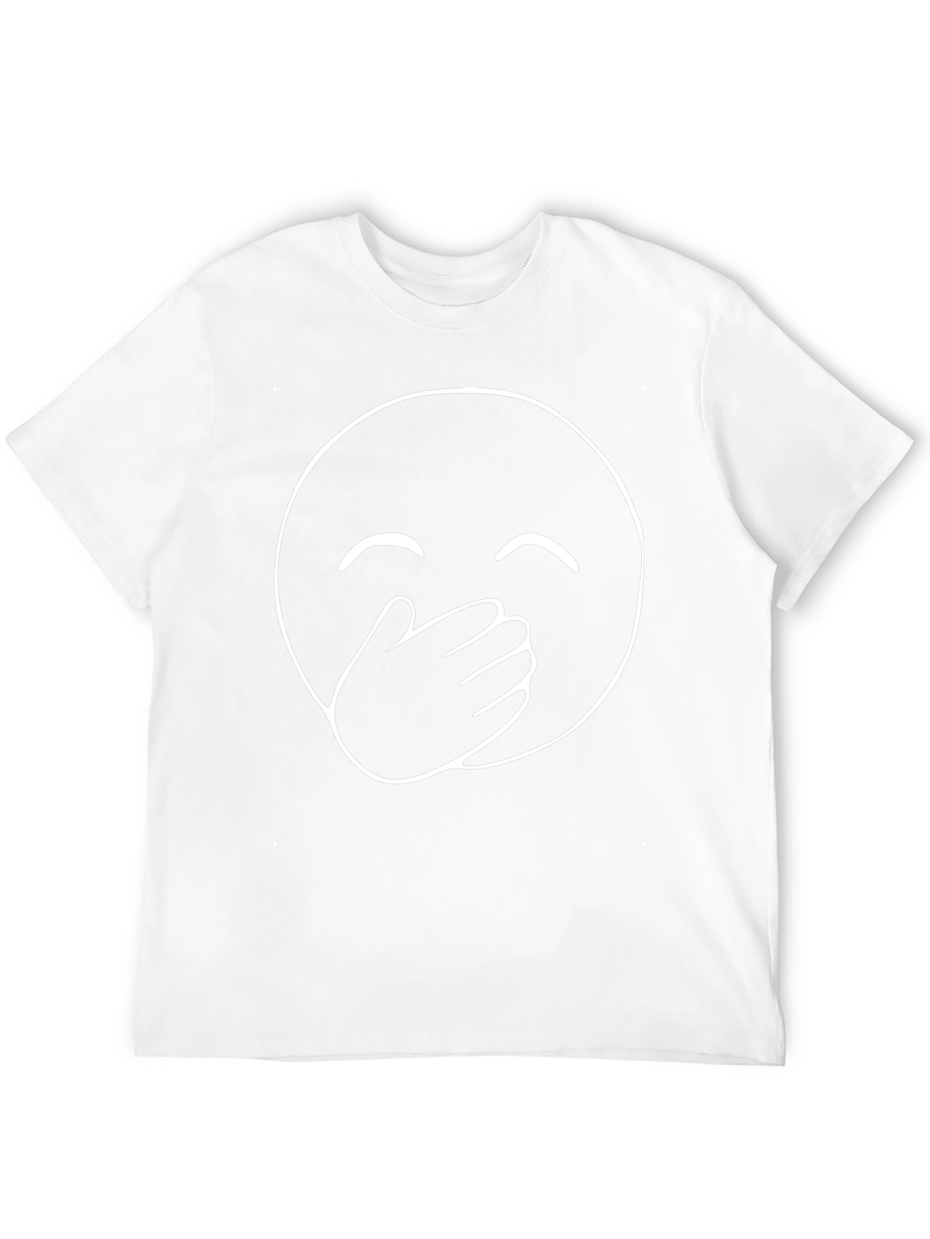 Laughing Emoji Black T-Shirt