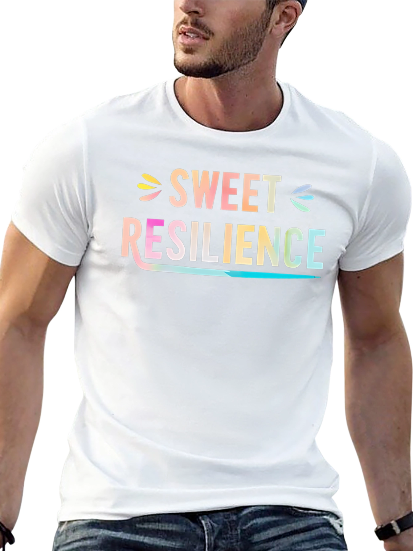Sweet Resilience Graphic T-Shirt - Black